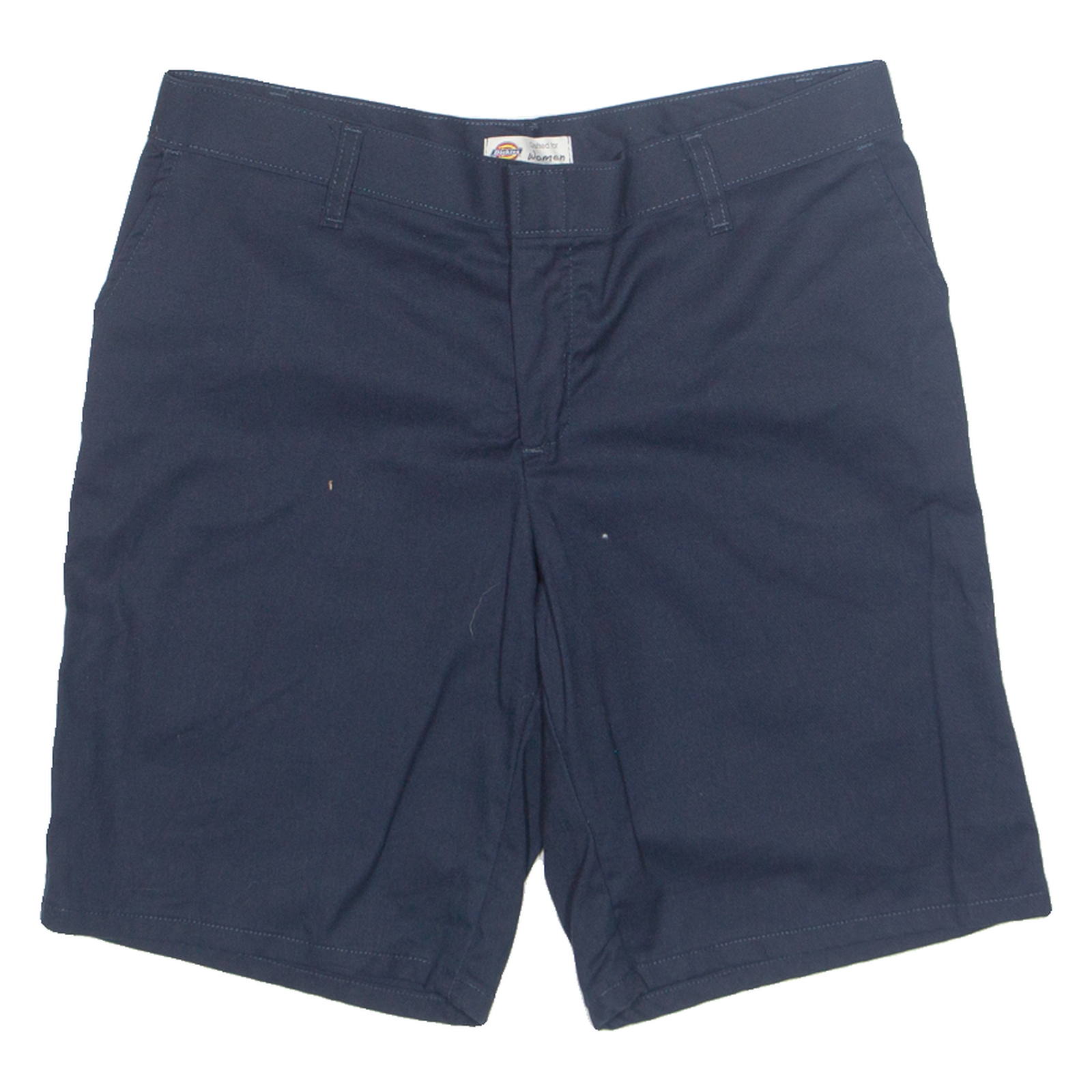 DICKIES Womens Workwear Shorts Blue UK 10 W33 Refurbished - N/A refurbished available on Cerqular