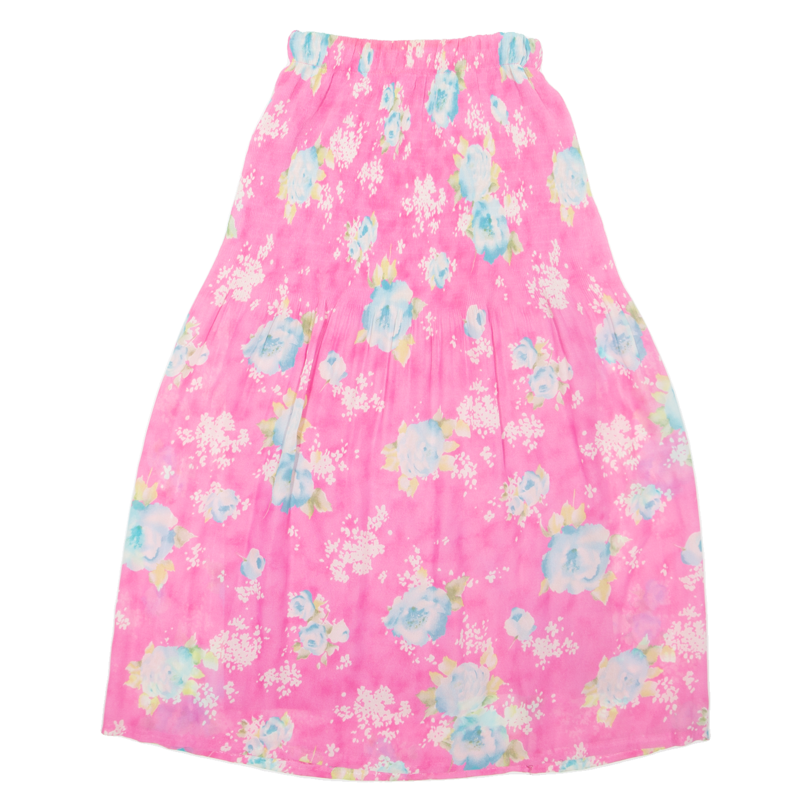 Womens A-Line Skirt Pink Long Floral XS Refurbished - N/A refurbished available on Cerqular