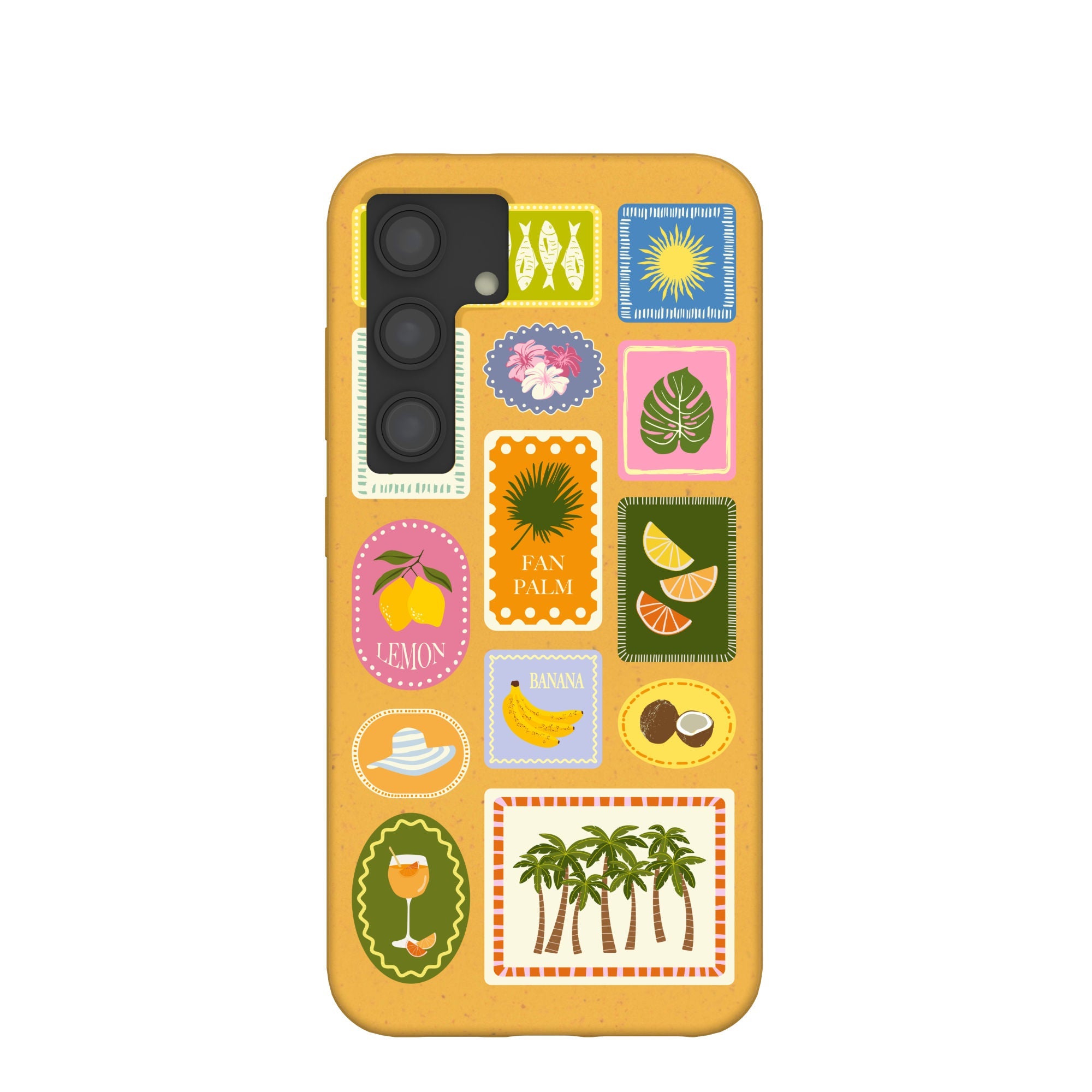 Honey Summer Paradise Samsung Galaxy S24 Case Refurbished - Pela Case refurbished available on Cerqular