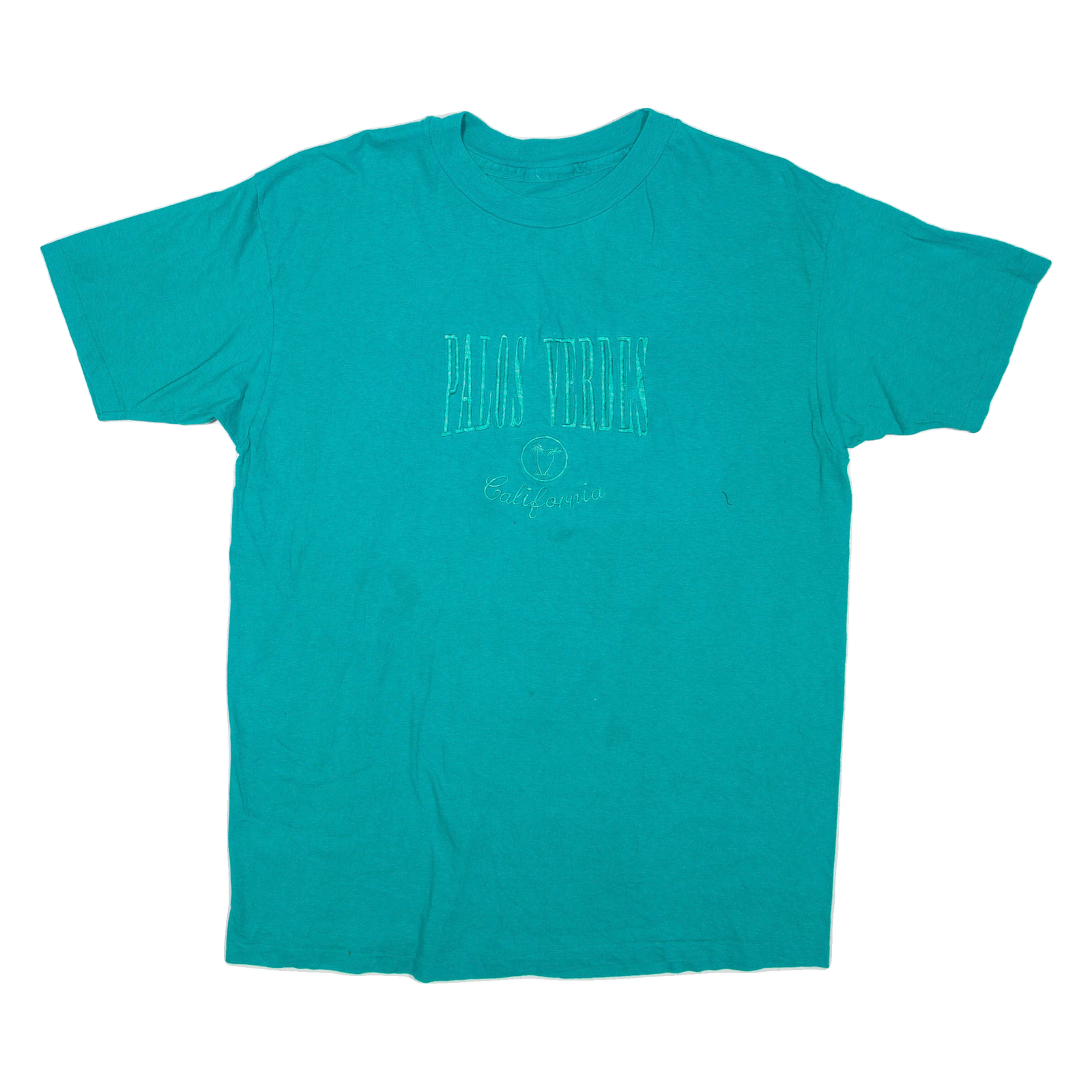Palos Verdes California Mens T-Shirt Blue USA M Refurbished - N/A refurbished available on Cerqular