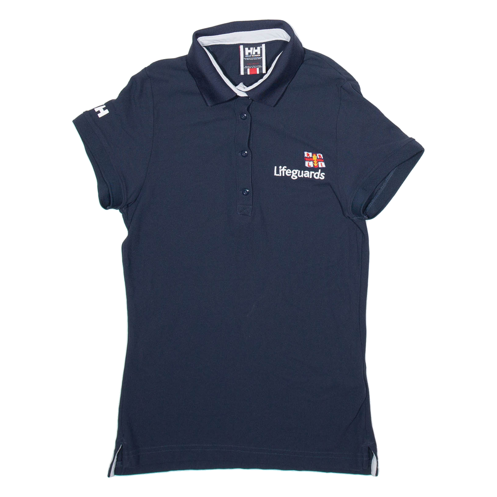 HELLY HANSEN Lifeguards Womens Polo Shirt Blue XS Refurbished - N/A refurbished available on Cerqular