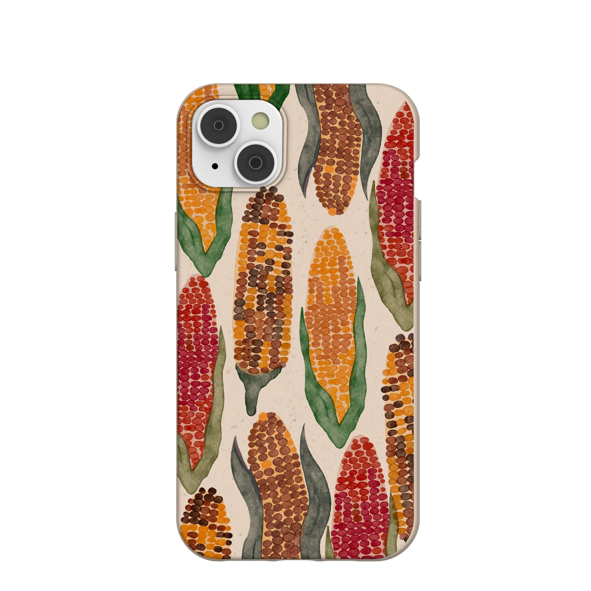Seashell Cornfield iPhone 14 Plus Case Refurbished - Pela Case refurbished available on Cerqular
