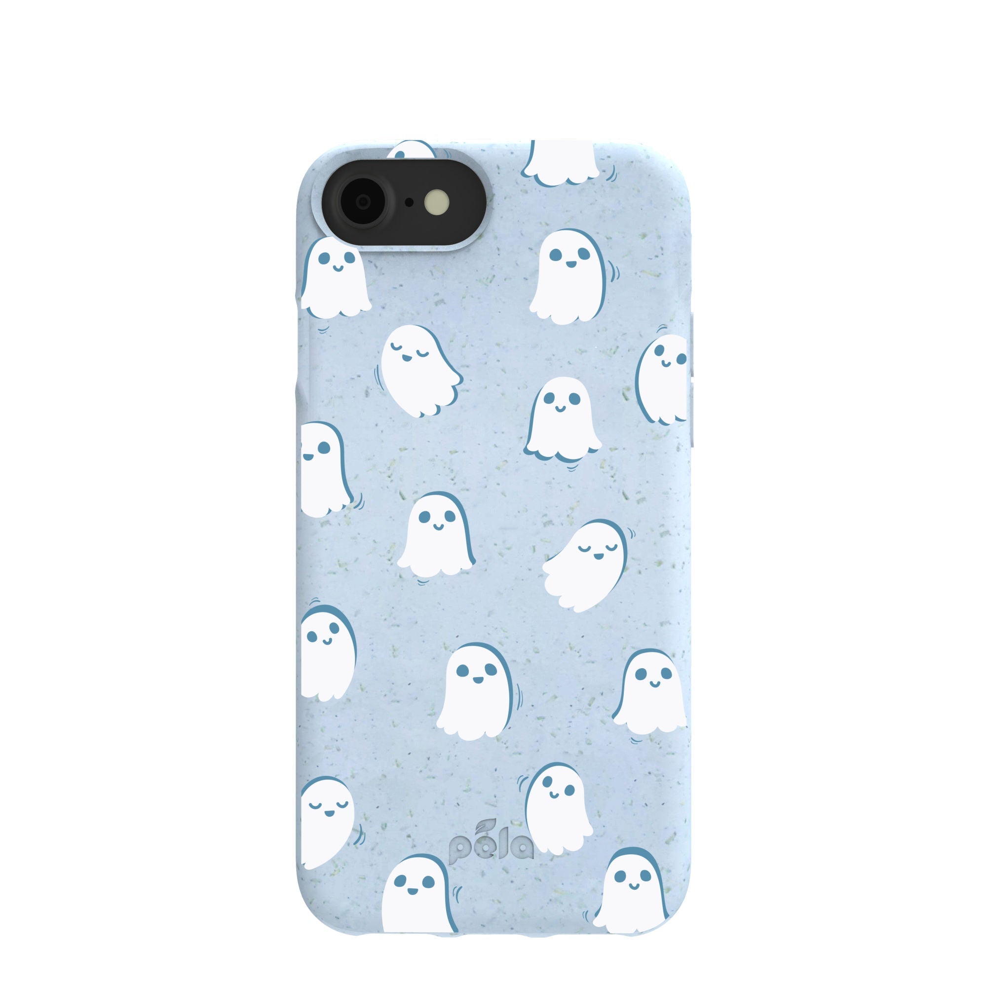 Powder Blue Ghostly iPhone 6/6s/7/8/SE Case Refurbished - Pela Case refurbished available on Cerqular