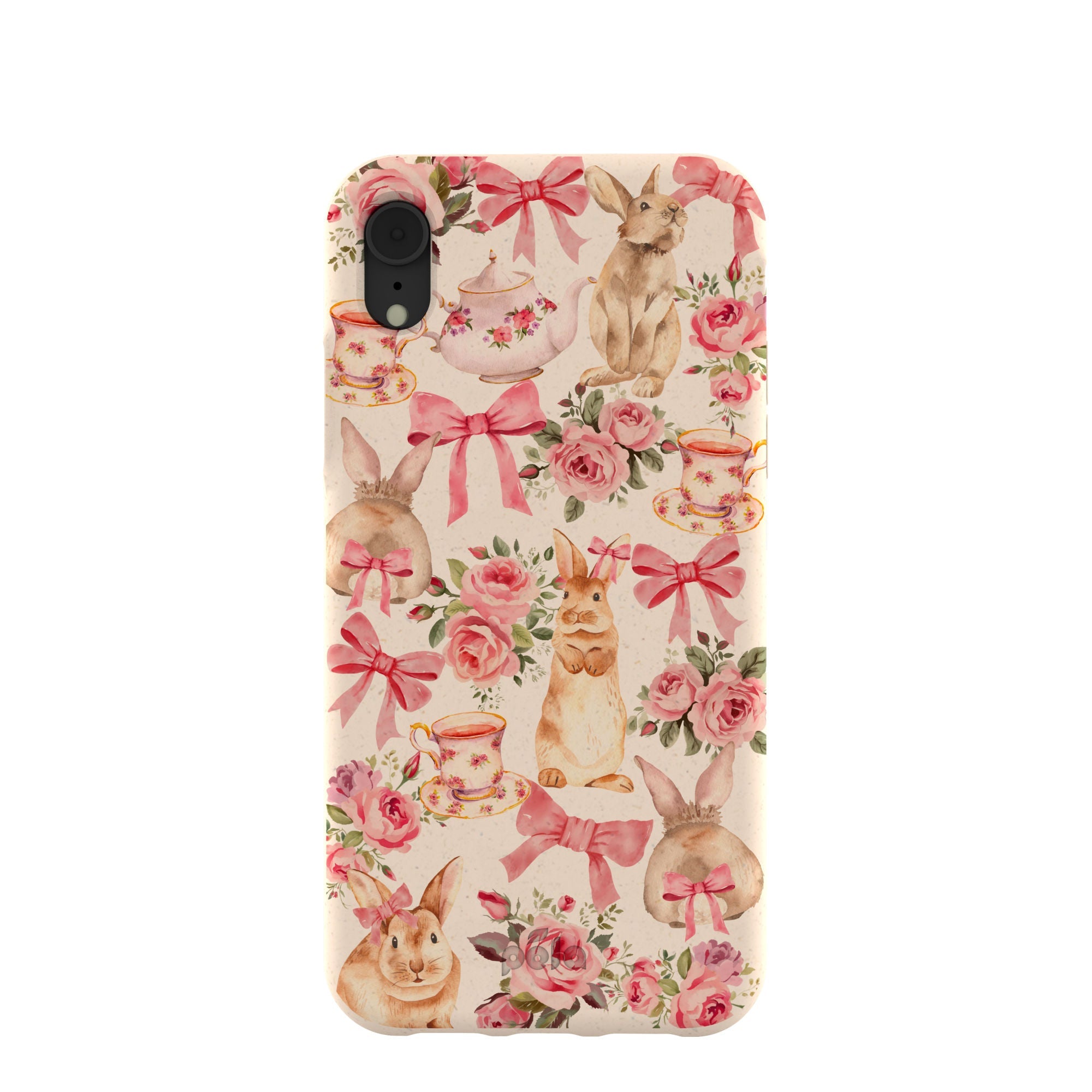 Seashell Garden Party iPhone XR Case Refurbished - Pela Case refurbished available on Cerqular