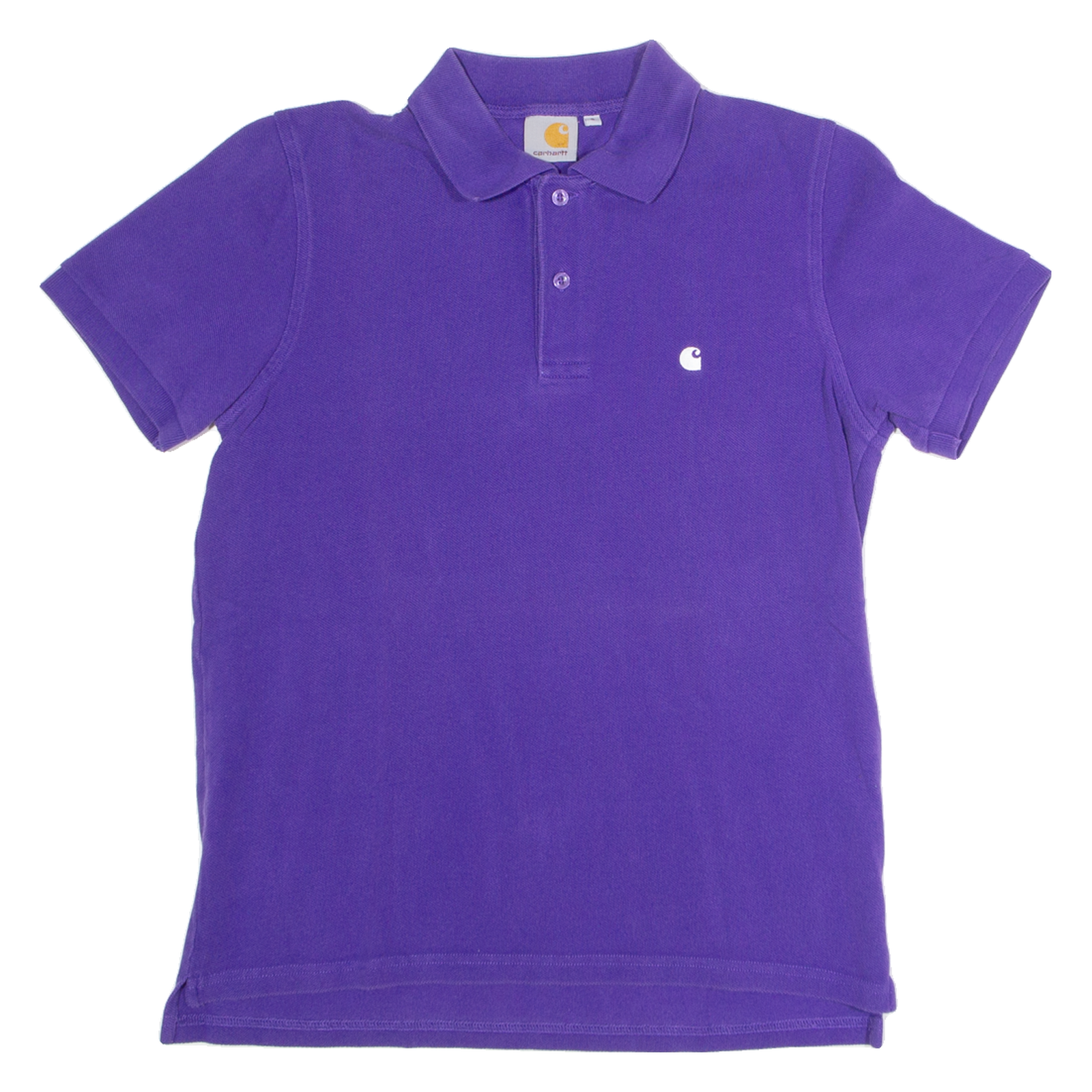 CARHARTT Mens Polo Shirt Purple S Refurbished - N/A refurbished available on Cerqular
