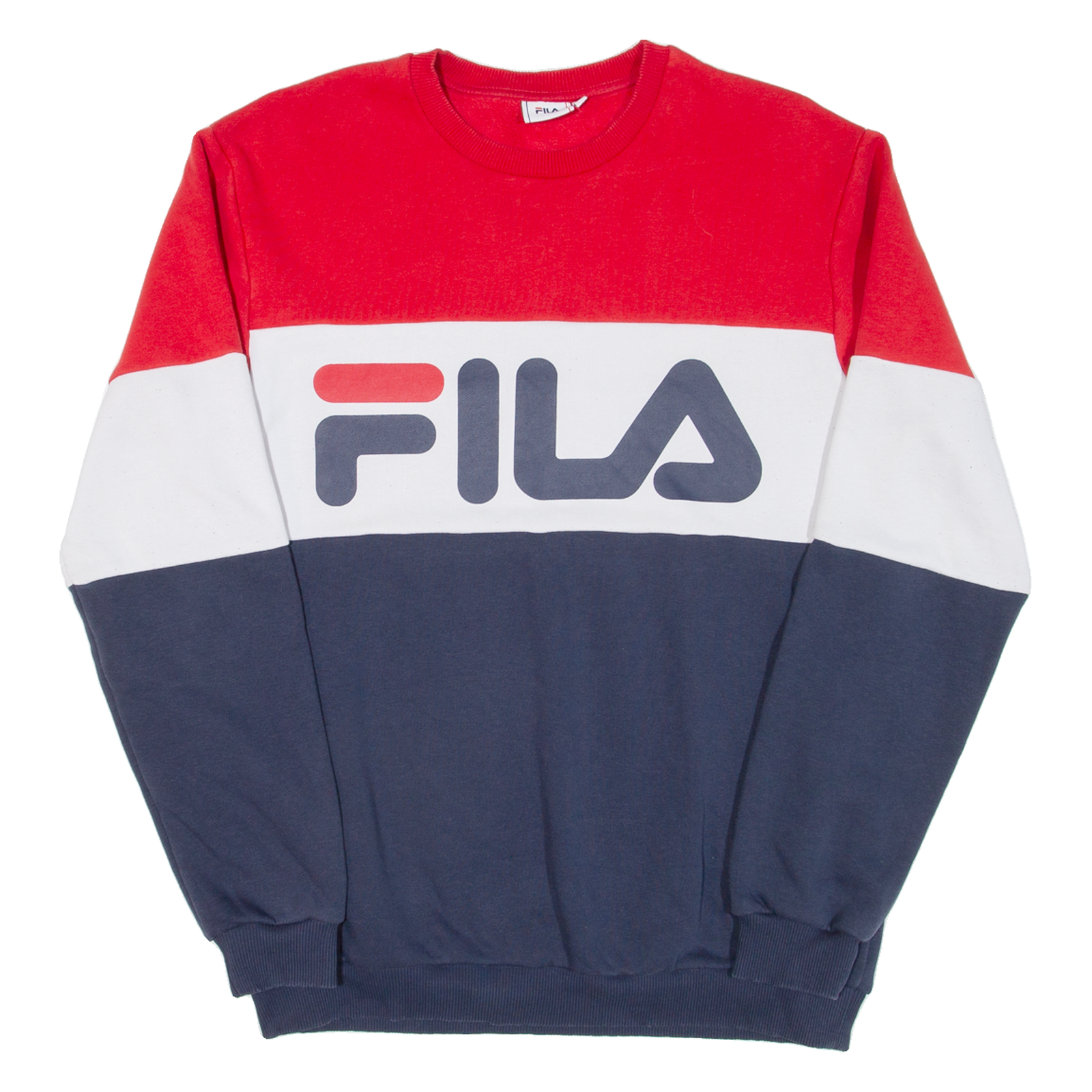 FILA Mens Sweatshirt Blue M Refurbished - N/A refurbished available on Cerqular