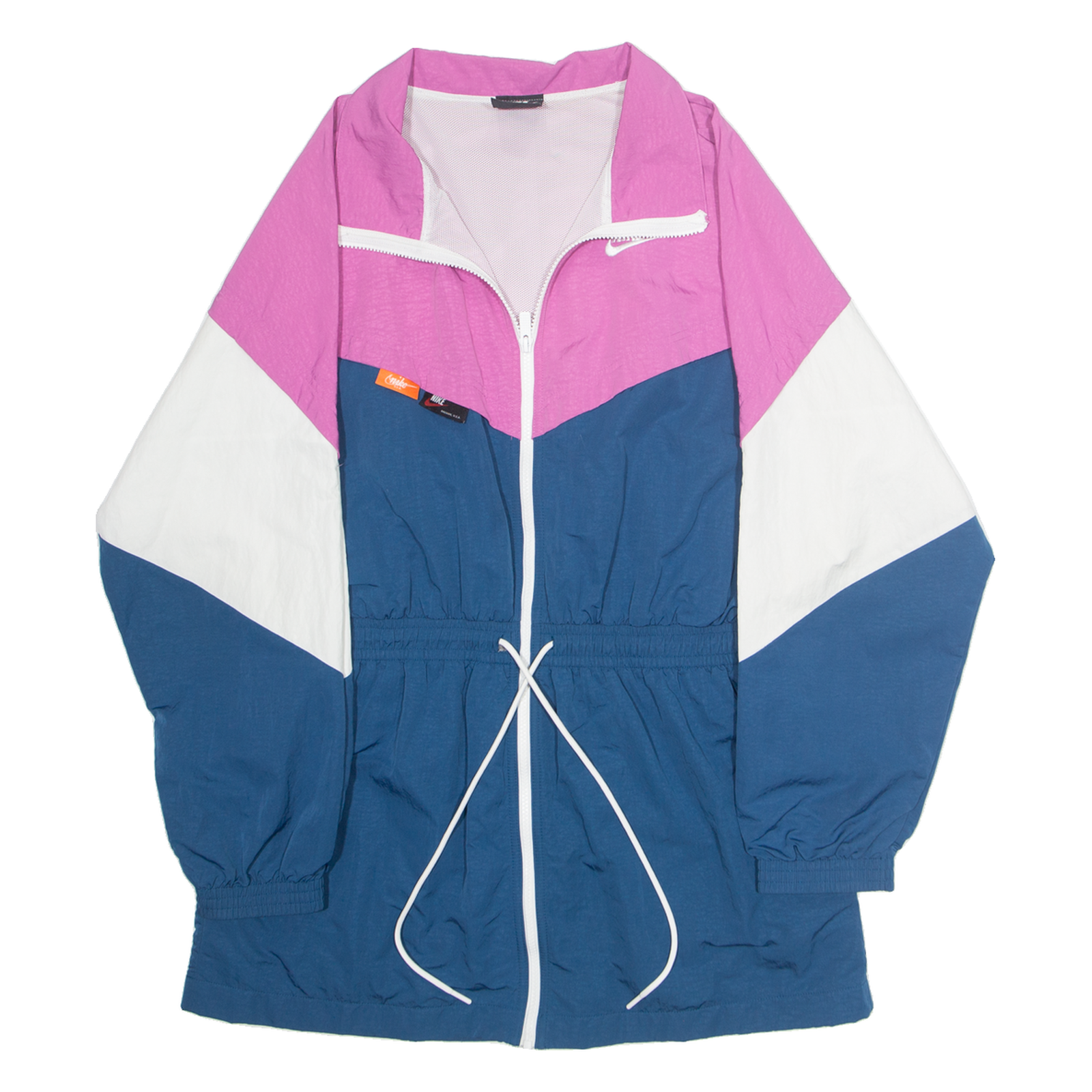 NIKE Mens Jacket Blue Nylon S Refurbished - N/A refurbished available on Cerqular