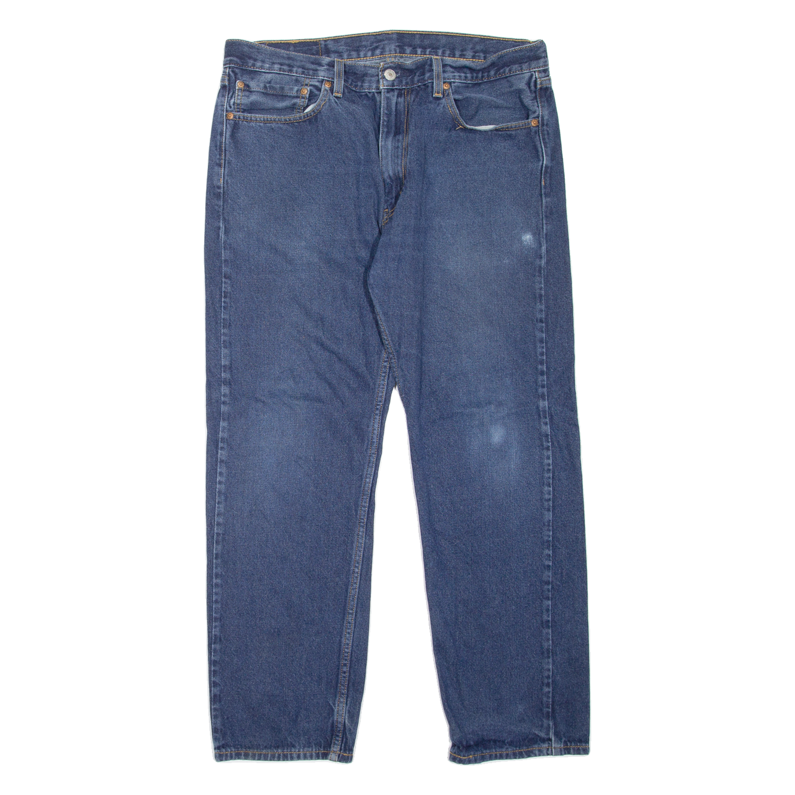 LEVI'S 505 Jeans Mens Blue Regular Straight W36 L30 Refurbished - N/A refurbished available on Cerqular