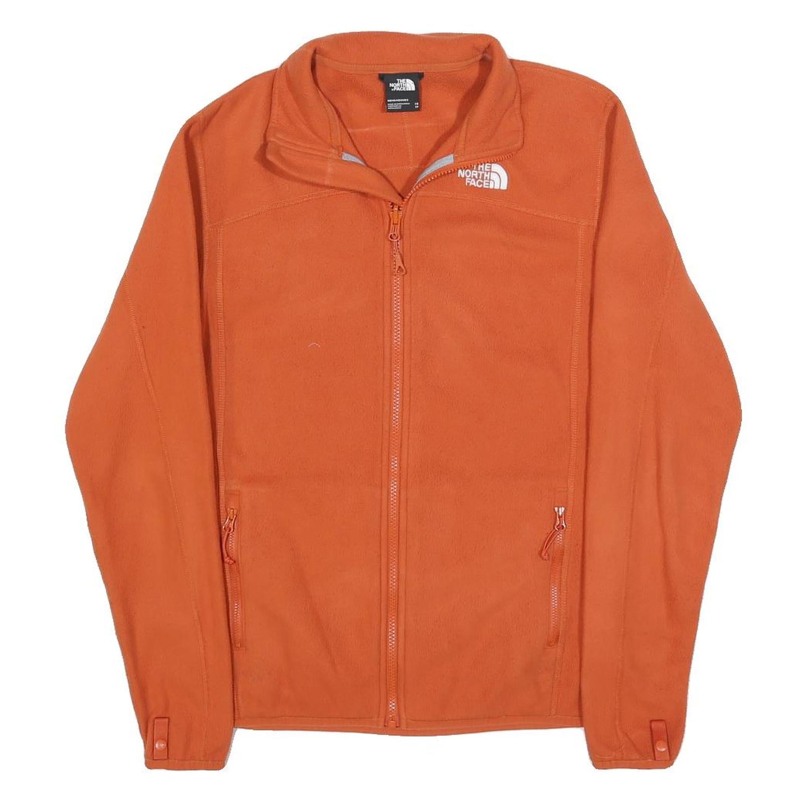 THE NORTH FACE Mens Orange Jacket XS Polyester Blend Zip Active Wear Outdoor Refurbished - N/A refurbished available on Cerqular