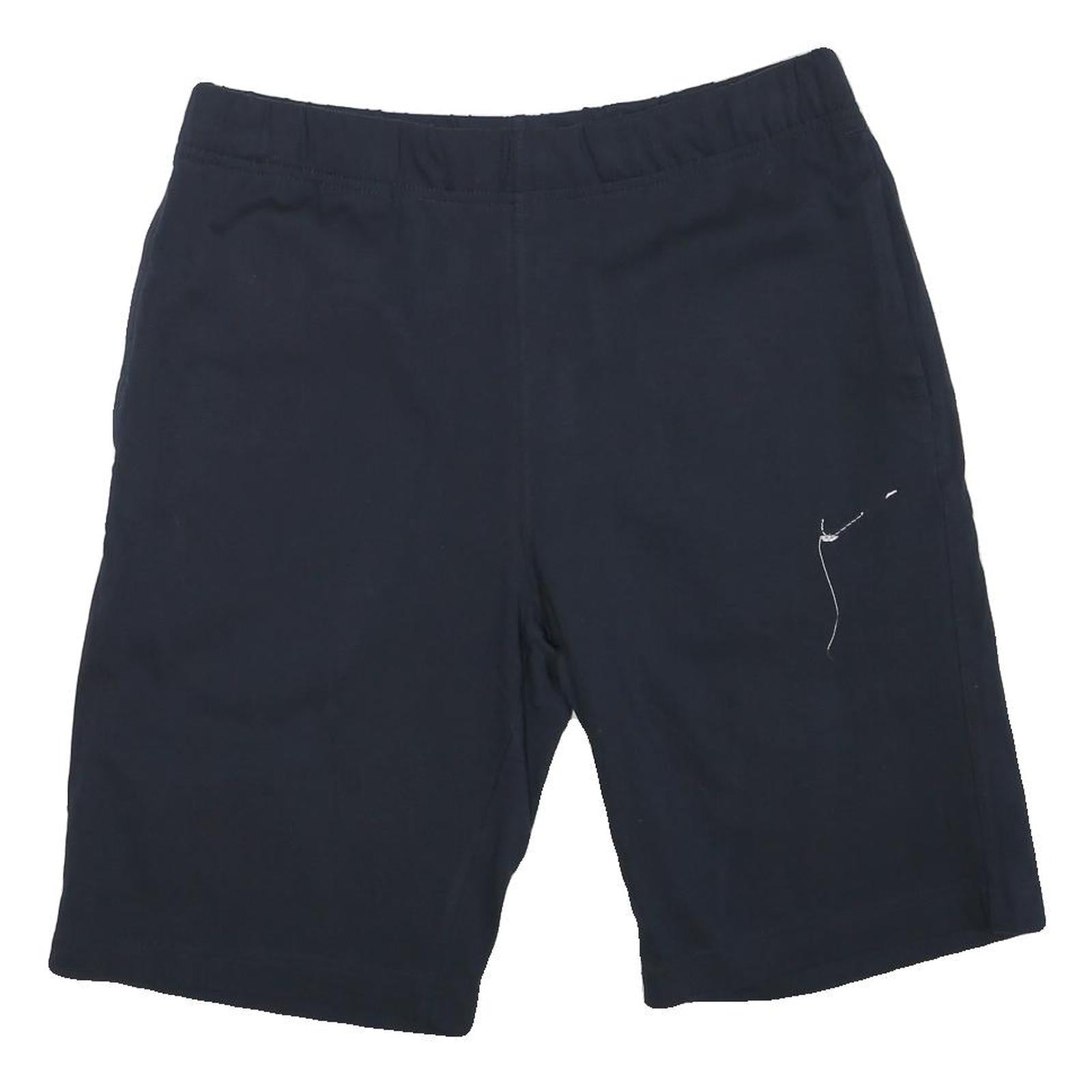 NIKE Mens Casual Black Shorts M W32 Relaxed Fit Cotton Blend Drawstring Pockets Refurbished - N/A refurbished available on Cerqular