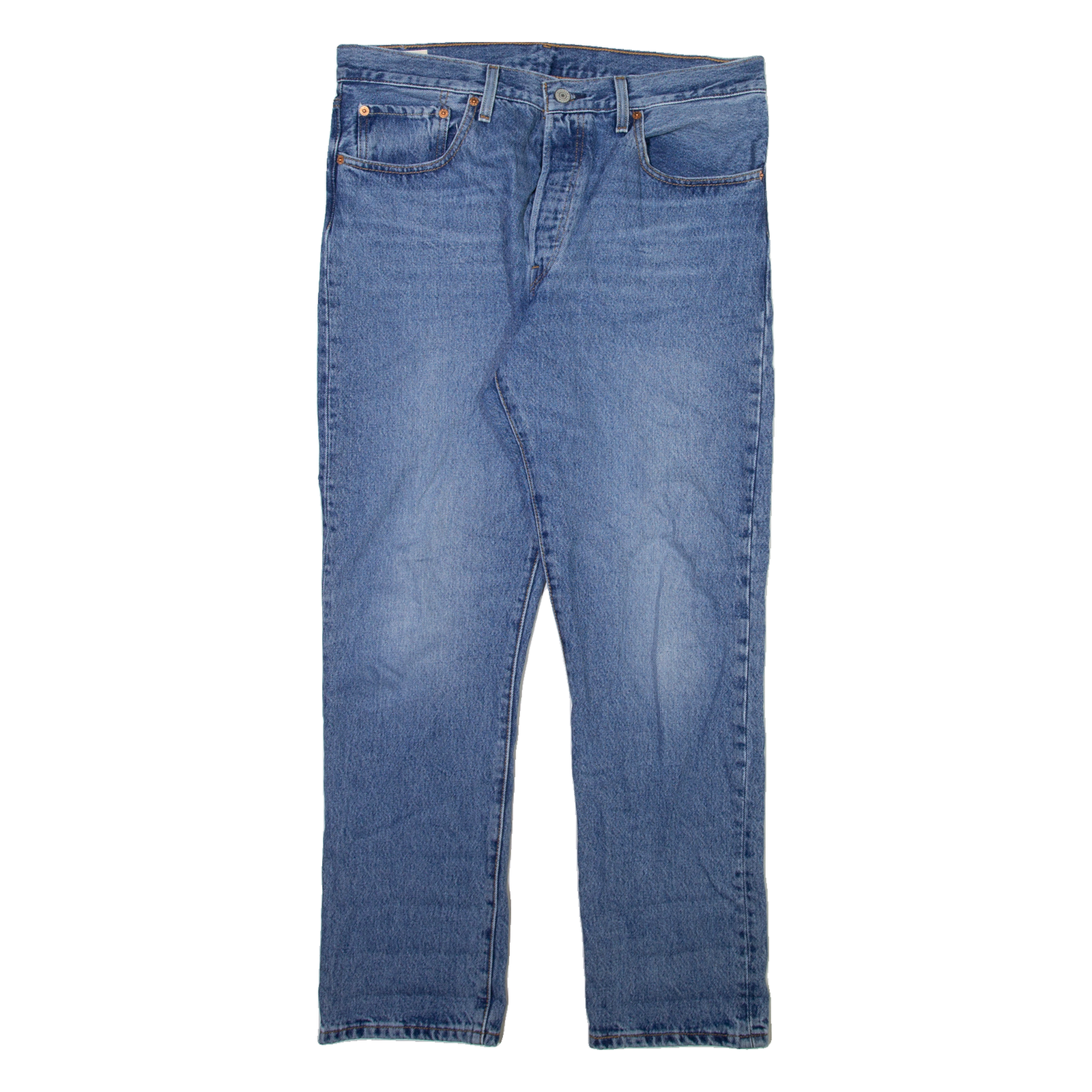 LEVI'S 501 BIG E Jeans Womens Blue Regular Straight Stone Wash W33 L28 Refurbished - N/A refurbished available on Cerqular