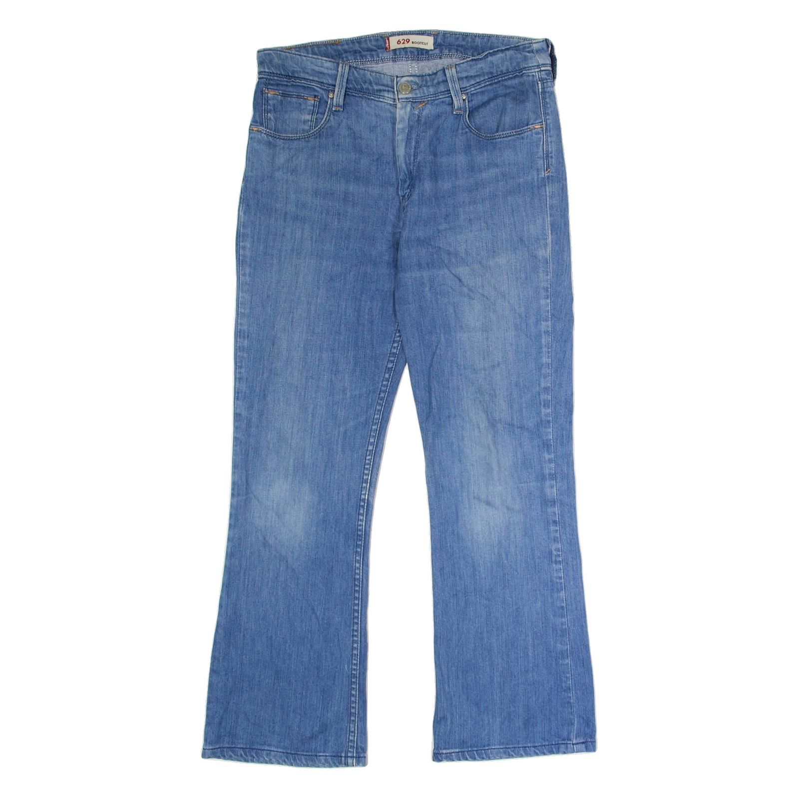 LEVI'S 629 Womens Jeans Blue Regular Bootcut W30 L26 Refurbished - N/A refurbished available on Cerqular