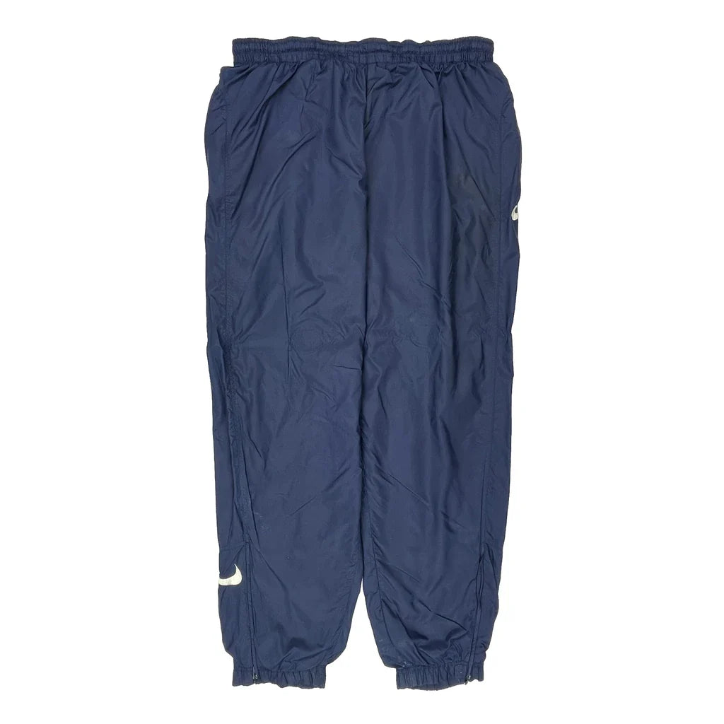 Buy Nike Tracksuit - 2XL Navy Nylon Refurbished - $37.51 Nike Tracksuit - 2XL Navy Nylon Refurbished - Thrifted (note: this is a term often used to describe second- refurbished available on Cerqular
