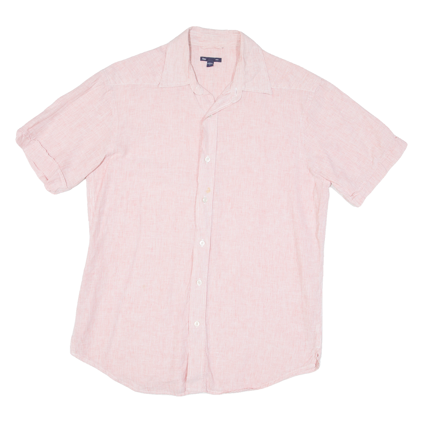 GAP Mens Plain Shirt Red M Refurbished - N/A refurbished available on Cerqular