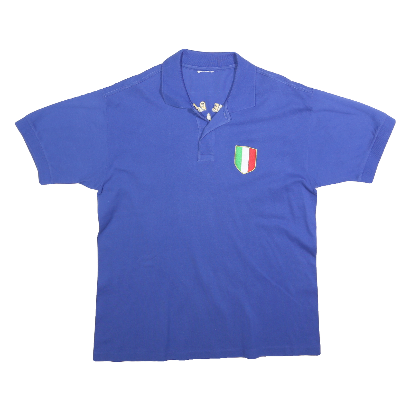 Mens Blue Polo Shirt Free Dart Gruppo Sportivo Friuli Short Sleeve Cotton Blend Refurbished - N/A refurbished available on Cerqular