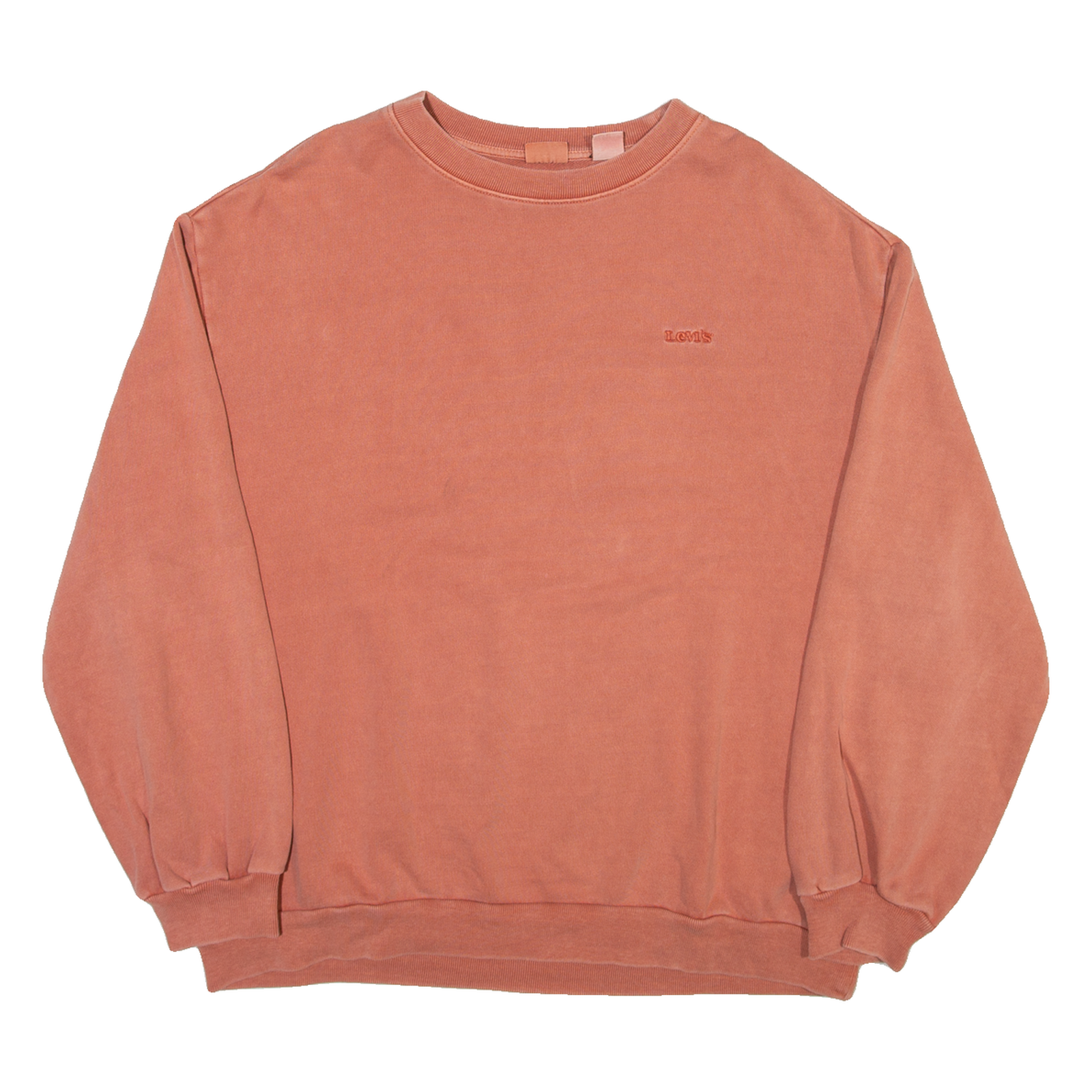 LEVI'S Mens Sweatshirt Orange S Refurbished - N/A refurbished available on Cerqular