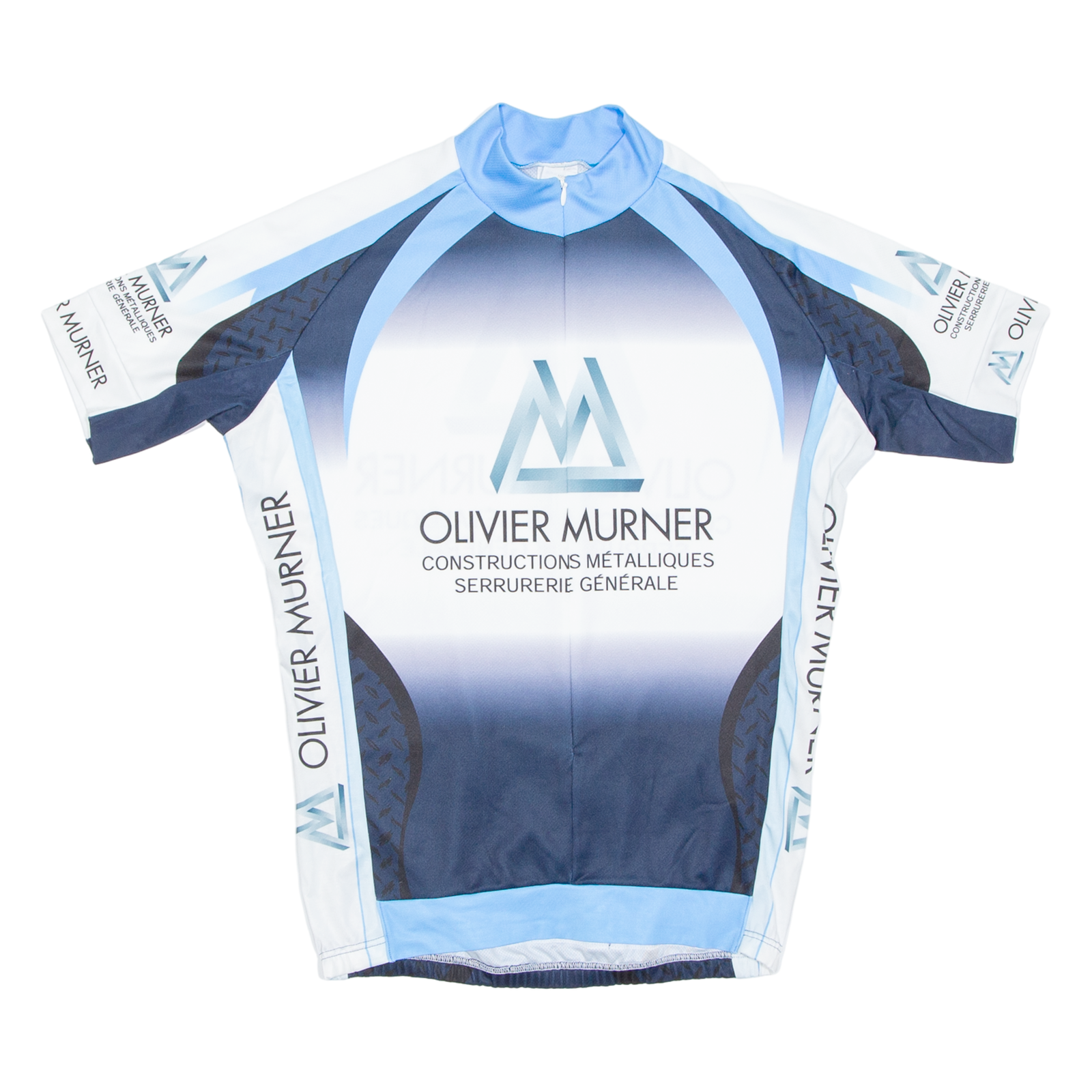 Cycling Mens Jersey Blue 1/2 Zip M Refurbished - N/A refurbished available on Cerqular