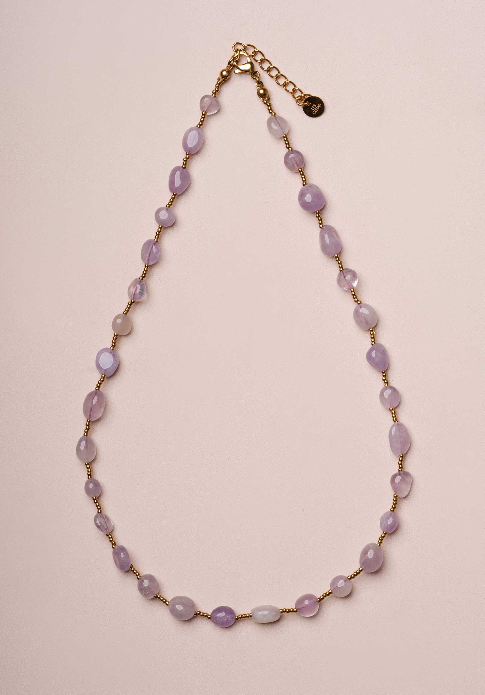 Necklace Emile Collier Purple | Color: PURPLE | Size: U Refurbished - Rue Madame is a known brand, and the standardized name is " refurbished available on Cerqular