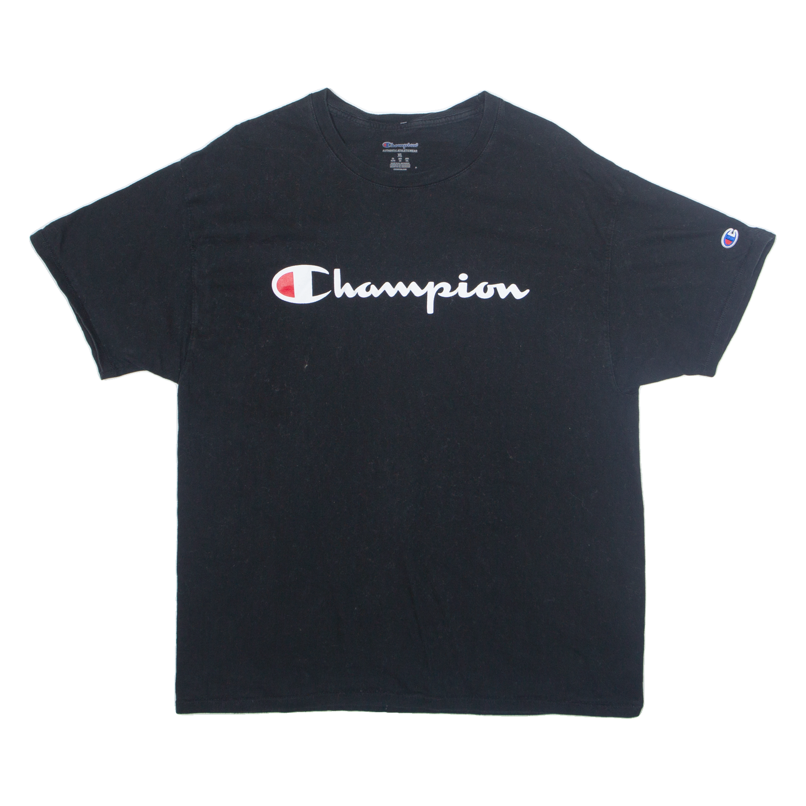 Buy CHAMPION Mens T-Shirt Black XL Refurbished - $15.59 CHAMPION Mens T-Shirt Black XL Refurbished - N/A refurbished available on Cerqular