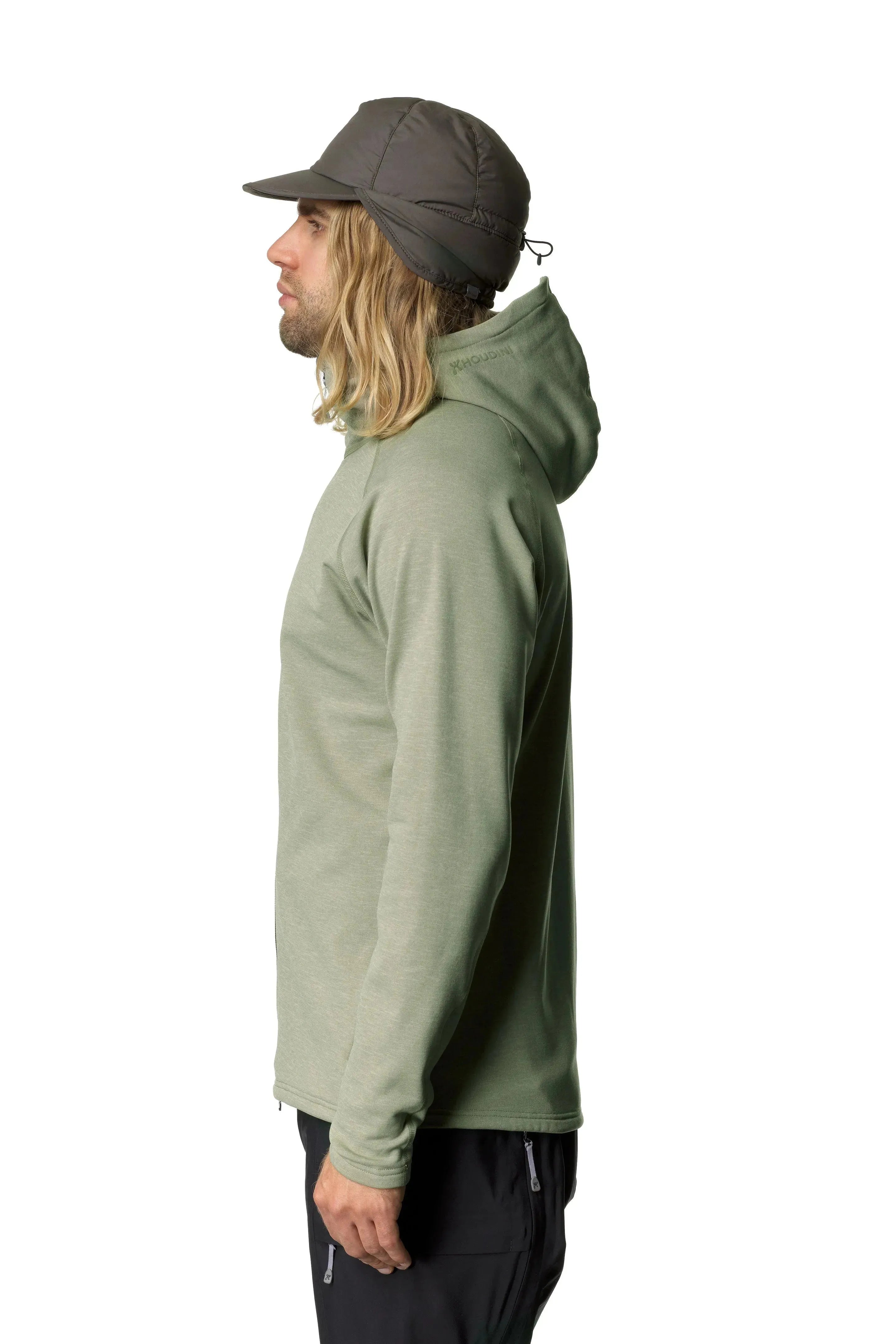M's Outright Houdi | Color: light in between gre | Size: XS Refurbished - Houdini Sportswear refurbished available on Cerqular