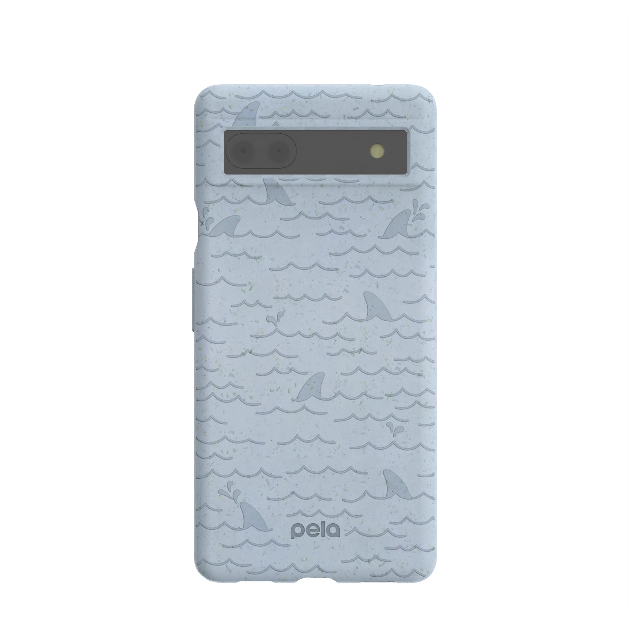 Powder Blue Fin Google Pixel 6a Case Refurbished - Pela Case refurbished available on Cerqular