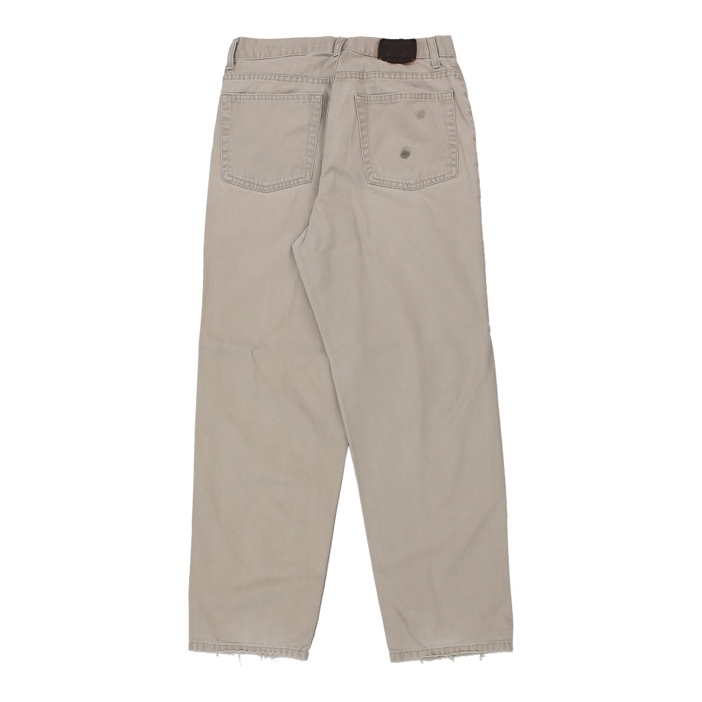 Calvin Klein Trousers - 31W 28L Beige Cotton Refurbished - Thrifted (note: this is a term often used to describe second- refurbished available on Cerqular