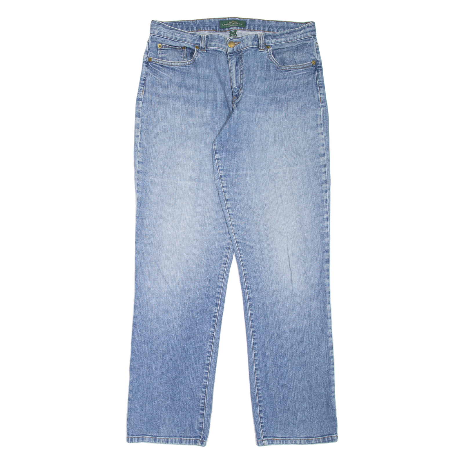 LAUREN RALPH LAUREN LAUREN JEANS CO. Womens Jeans Blue Mom Stone Wash W31 L30 Refurbished - N/A refurbished available on Cerqular