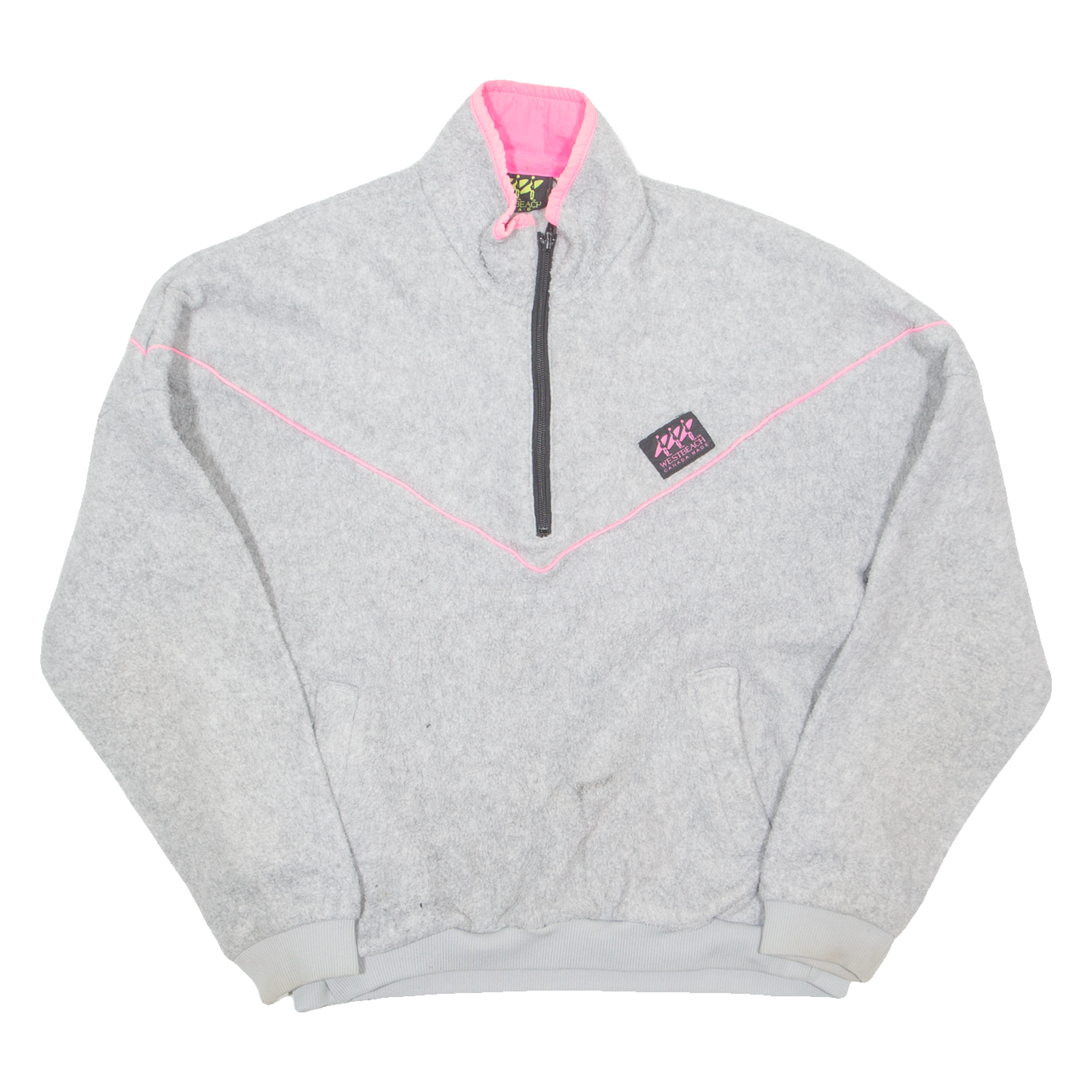 WESTBEACH Fleece Womens Pullover Jacket Grey L Refurbished - N/A refurbished available on Cerqular