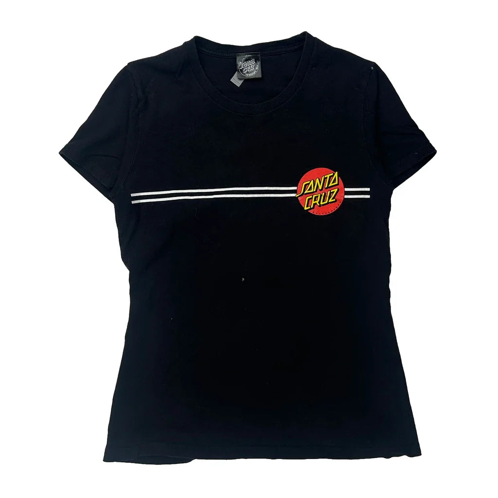Buy Skateboards Santa Cruz Graphic T-Shirt - Large Black Cotton Refurbished - $29.47 Skateboards Santa Cruz Graphic T-Shirt - Large Black Cotton Refurbished - Thrifted (note: this is a term often used to describe second- refurbished available on Cerqular