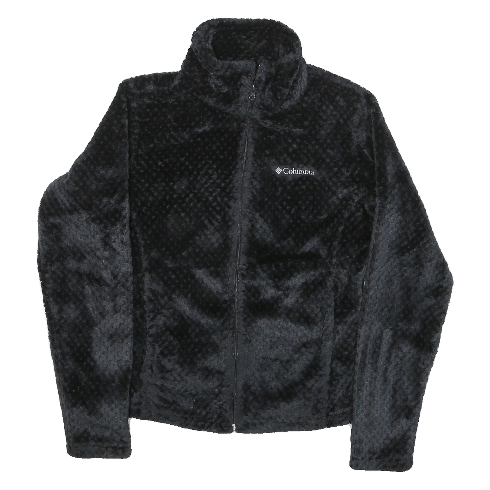 COLUMBIA Womens Black Jacket S Polyester Blend Plain Zip Outdoor Casual Warm Refurbished - N/A refurbished available on Cerqular