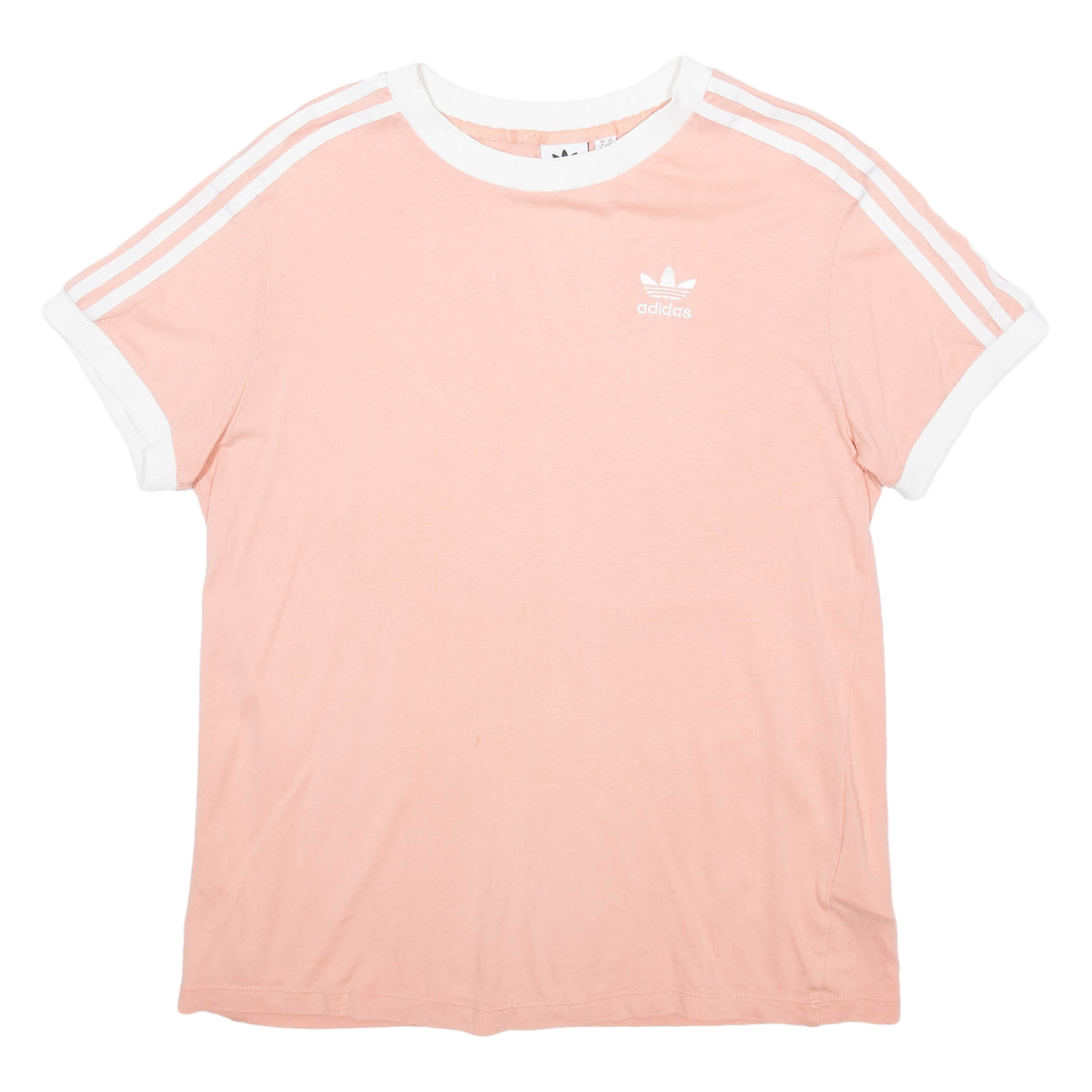 ADIDAS Womens T-Shirt Pink UK 6 Refurbished - N/A refurbished available on Cerqular