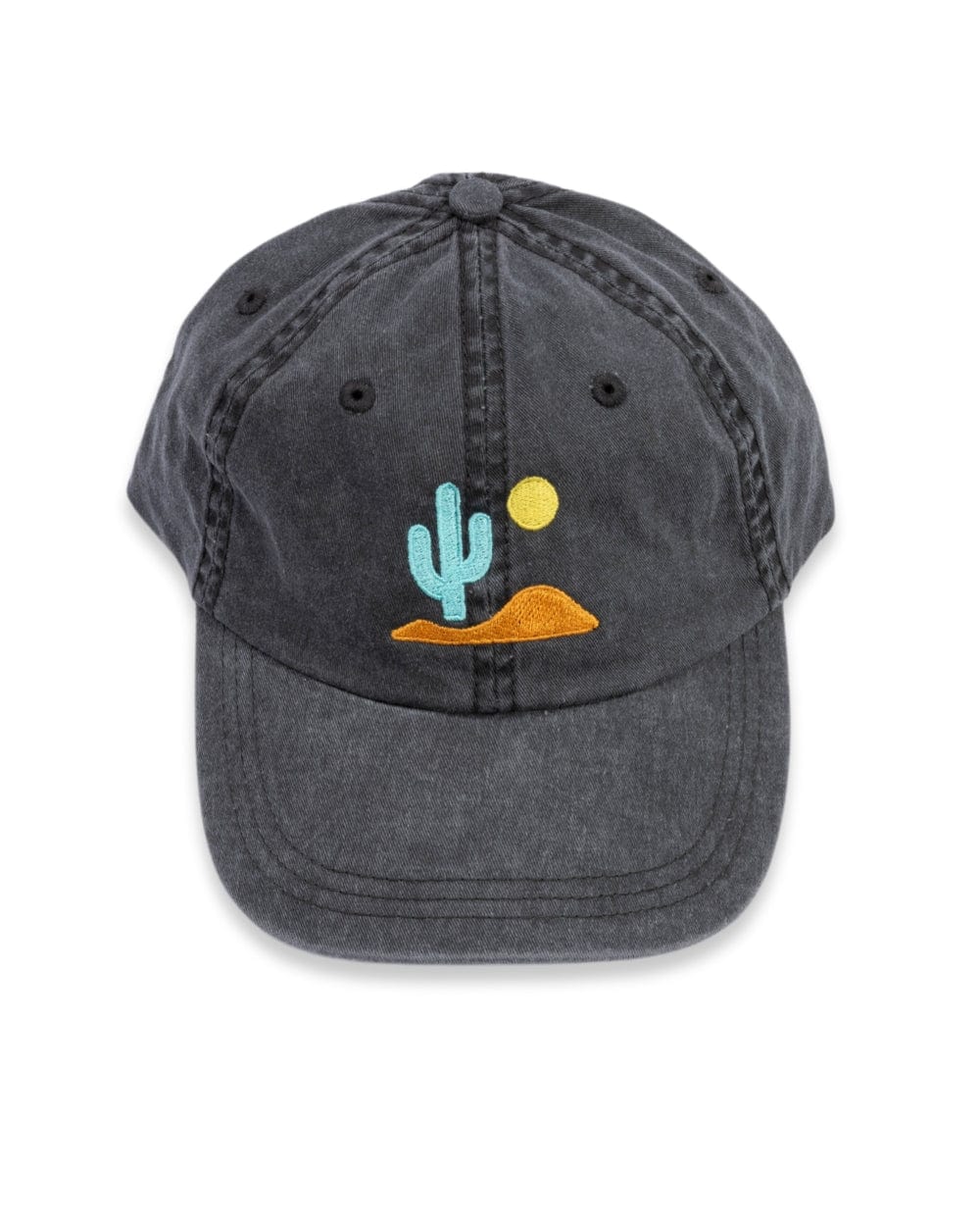 Lone Cactus Dad Hat | Faded Black Refurbished - Keep Nature Wild refurbished available on Cerqular
