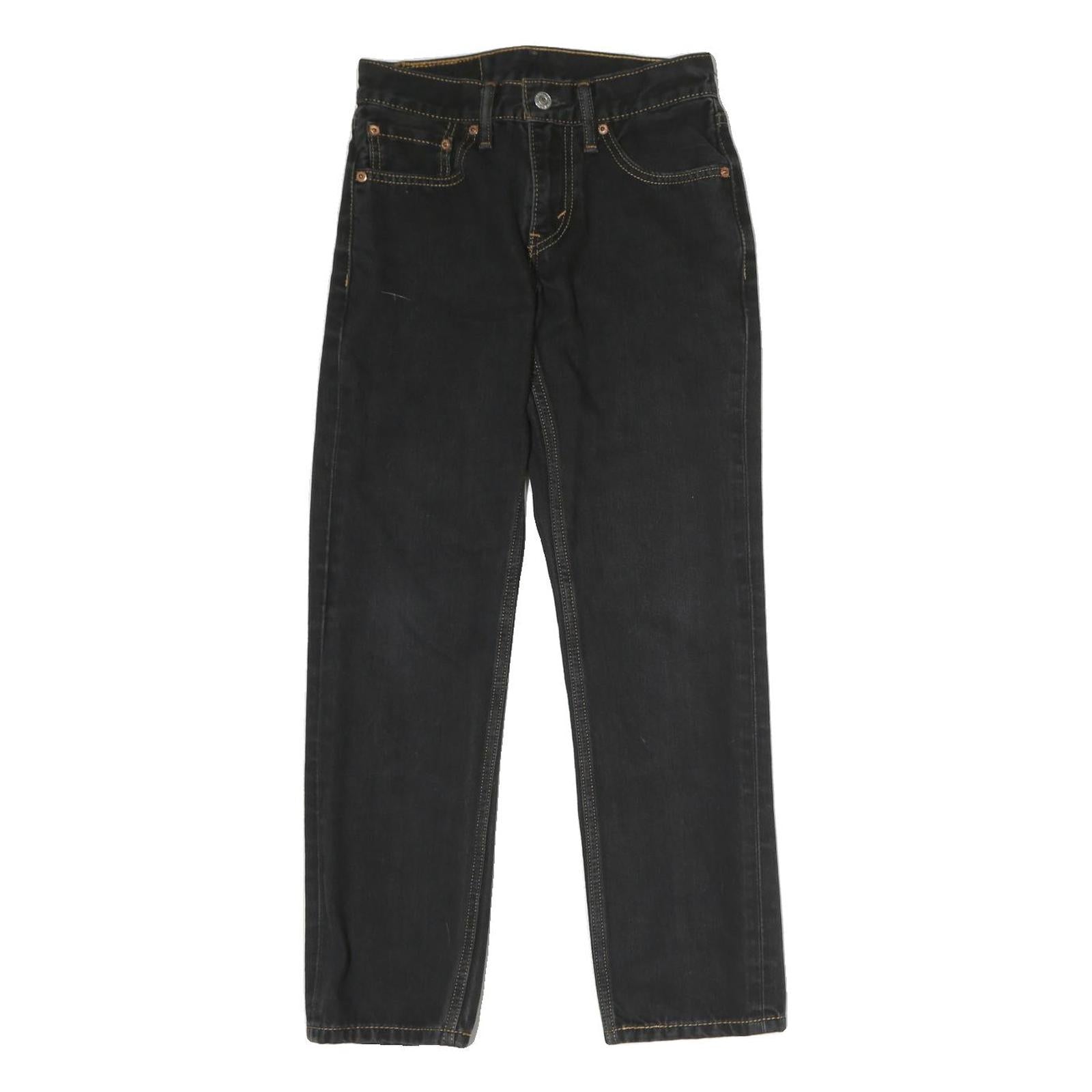 LEVI'S 511 BIG E Mens Jeans Black Regular Skinny Denim Dark W28 L30 Classic Zip Refurbished - N/A refurbished available on Cerqular
