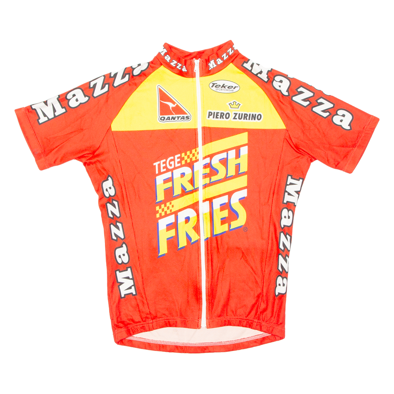 Cycling Mens Jersey Red Full Zip S Refurbished - N/A refurbished available on Cerqular