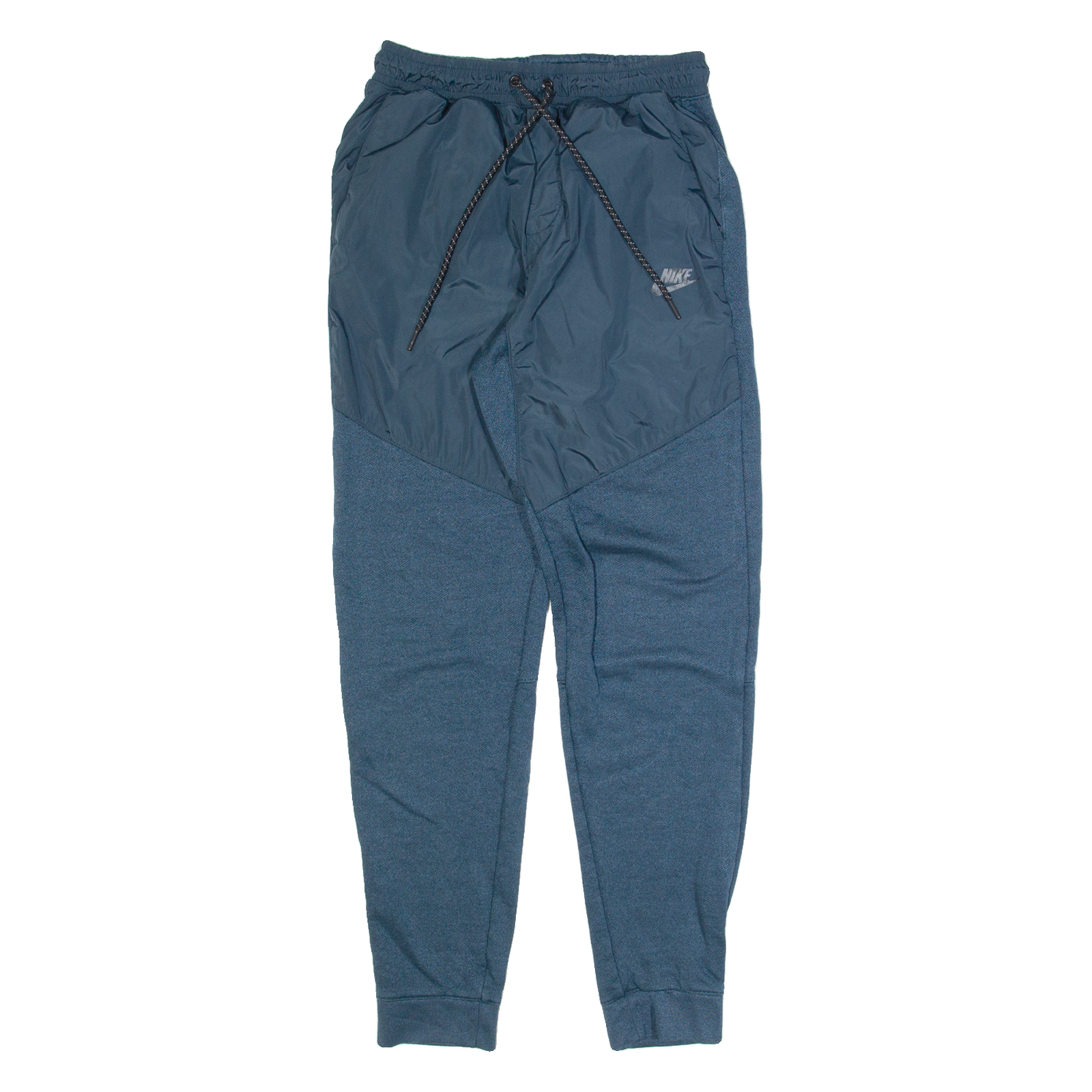 NIKE Mens Joggers Blue Tapered S W24 L28 Refurbished - N/A refurbished available on Cerqular
