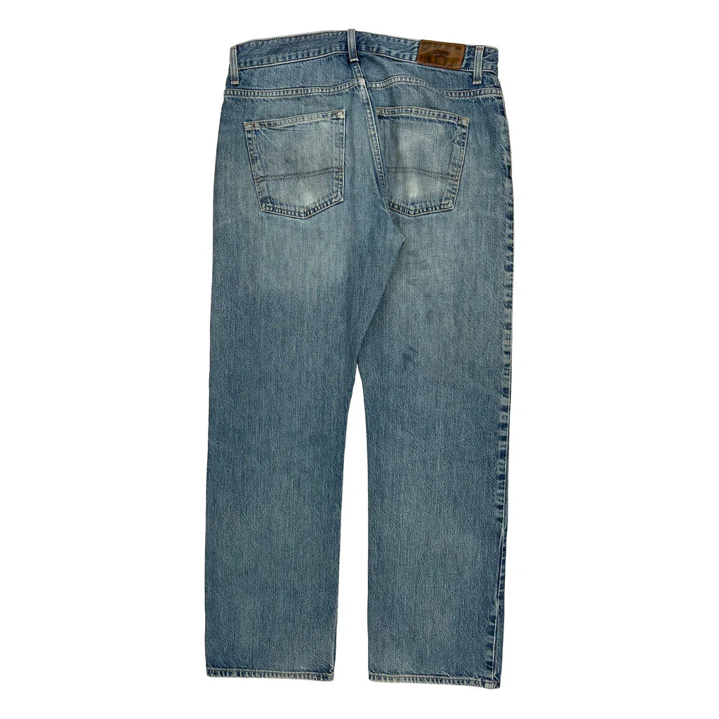 Buy Tommy Hilfiger Jeans - 35W 31L Blue Cotton Refurbished - $40.19 Tommy Hilfiger Jeans - 35W 31L Blue Cotton Refurbished - Thrifted (note: this is a term often used to describe second- refurbished available on Cerqular