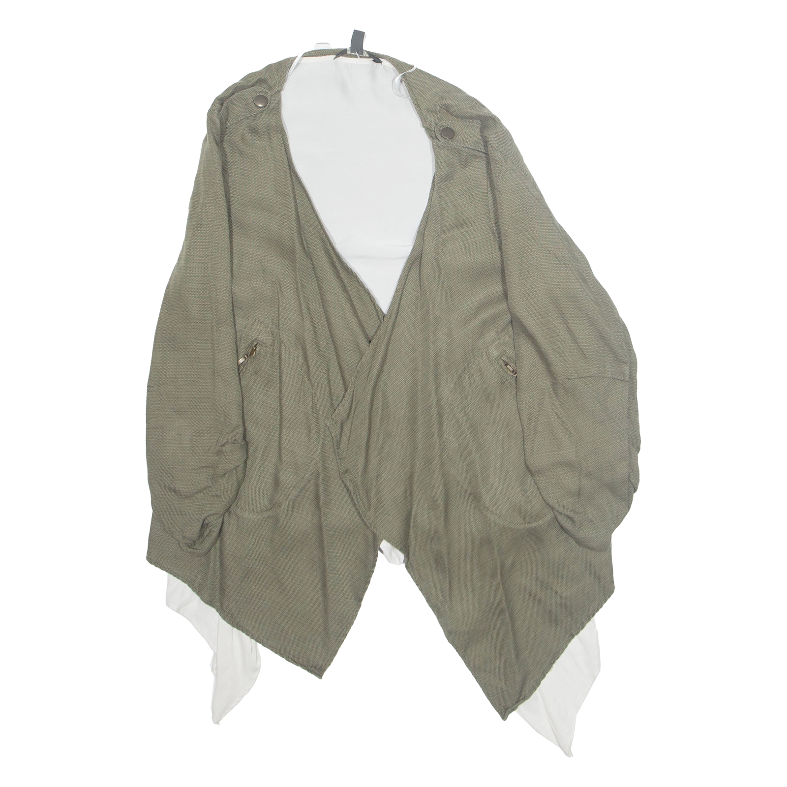 SPIRIT Womens Blouse Green Long Sleeve S Refurbished - N/A refurbished available on Cerqular