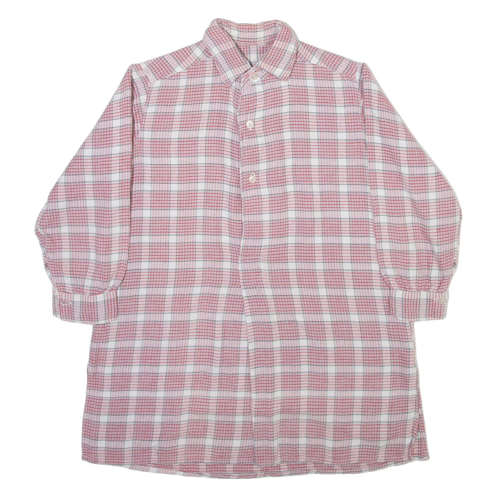 Mens Shirt Red Check Long Sleeve S Refurbished - N/A refurbished available on Cerqular
