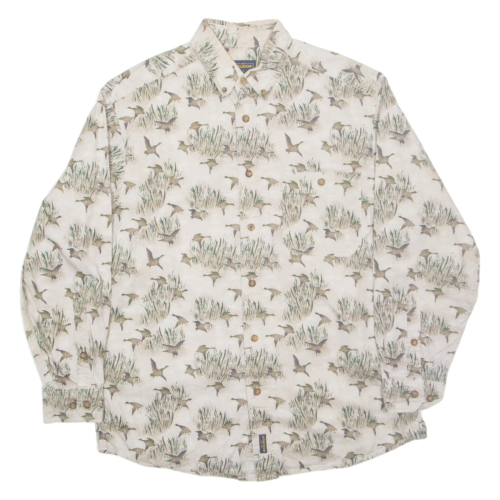 Buy WOOLRICH Mens Shirt Brown Crazy Pattern Long Sleeve M Refurbished - $50.69 WOOLRICH Mens Shirt Brown Crazy Pattern Long Sleeve M Refurbished - N/A refurbished available on Cerqular