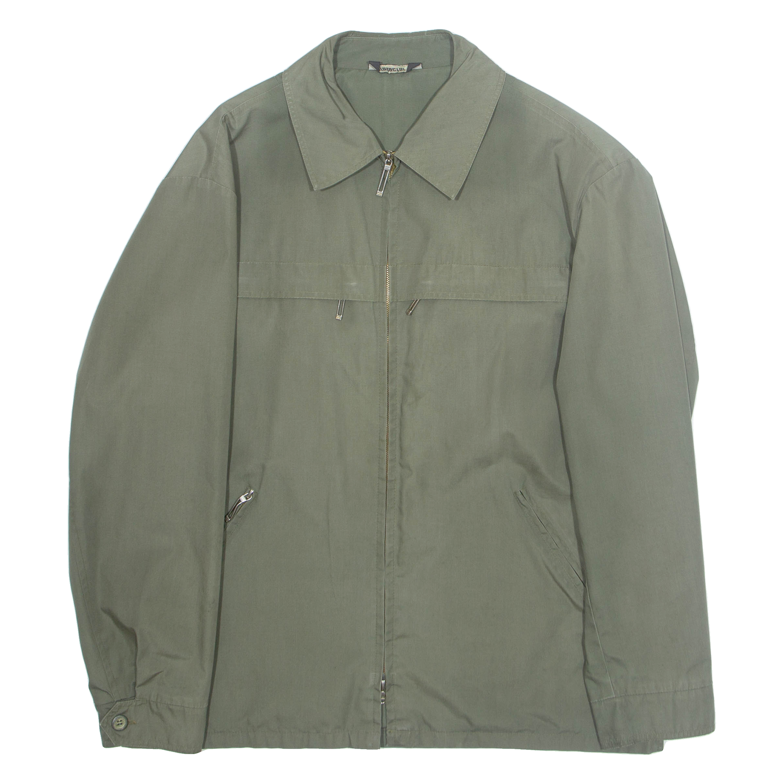 PROTECTOR Mens Windbreaker Jacket Green L Refurbished - N/A refurbished available on Cerqular