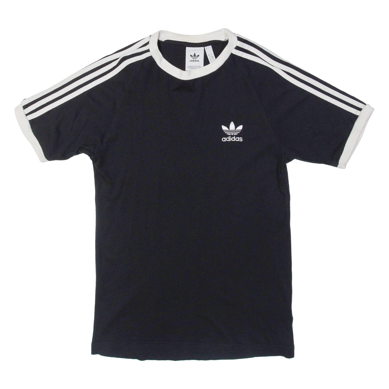 ADIDAS Mens T-Shirt Black Crew Neck S Refurbished - N/A refurbished available on Cerqular