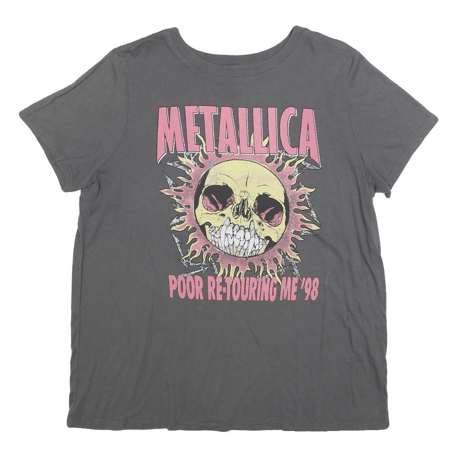 Buy METALLICA Womens Grey Band T-Shirt L Short Sleeve Crew Neck Vintage Graphic Refurbished - $32.49 METALLICA Womens Grey Band T-Shirt L Short Sleeve Crew Neck Vintage Graphic Refurbished - N/A refurbished available on Cerqular