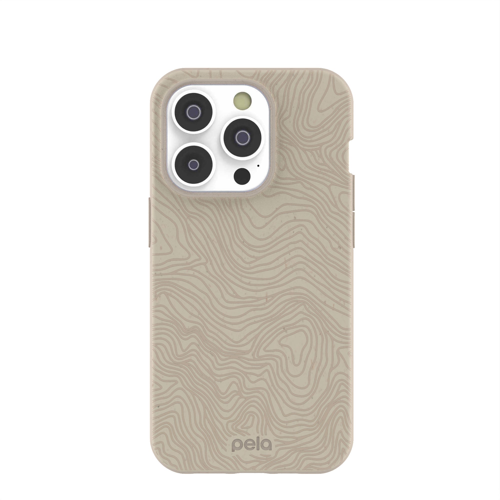 London Fog Trail Lines iPhone 14 Pro Case Refurbished - Pela Case refurbished available on Cerqular