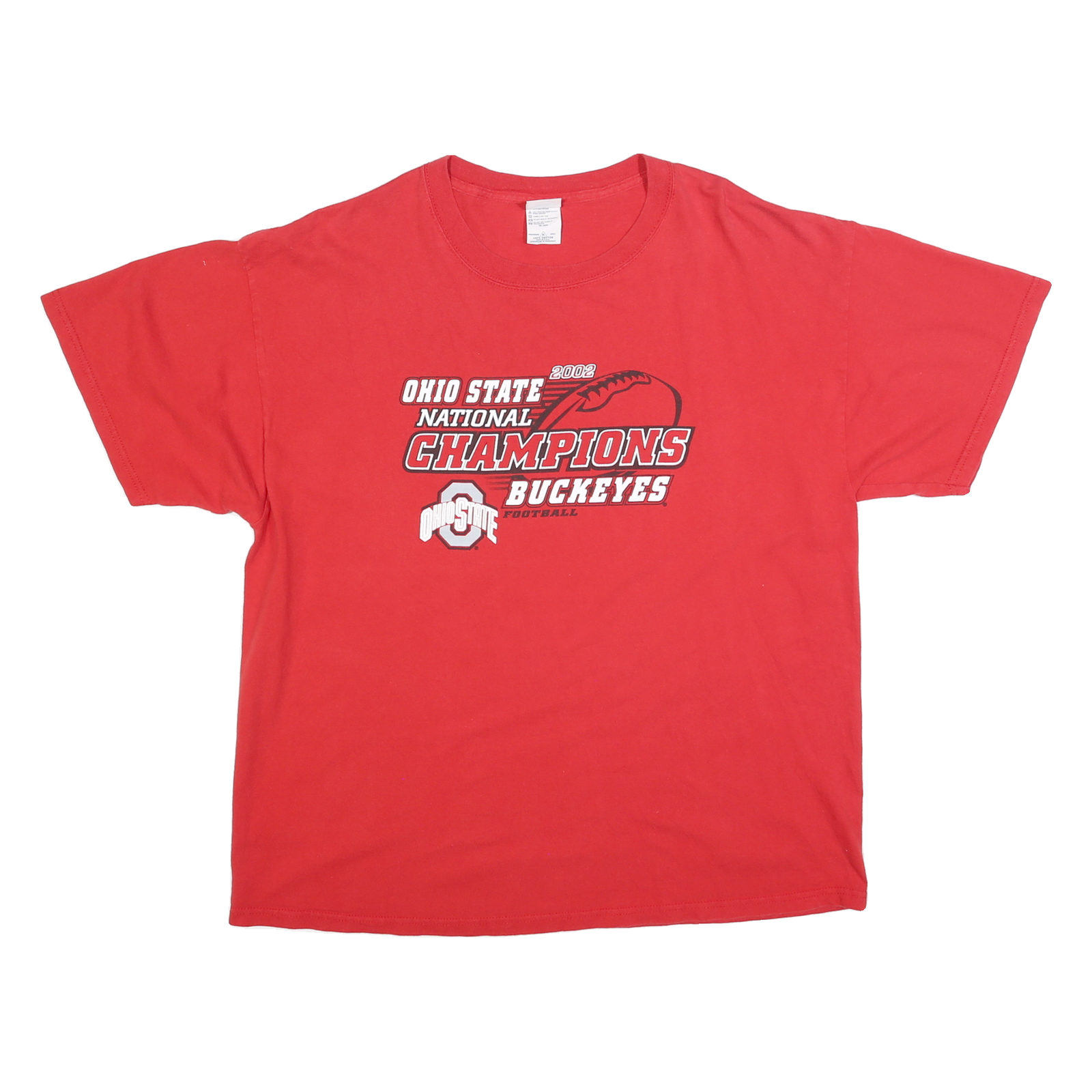 DELTA Mens Red Ohio State Buckeyes Graphic T-Shirt XL Short Sleeve Crew Neck Refurbished - N/A refurbished available on Cerqular