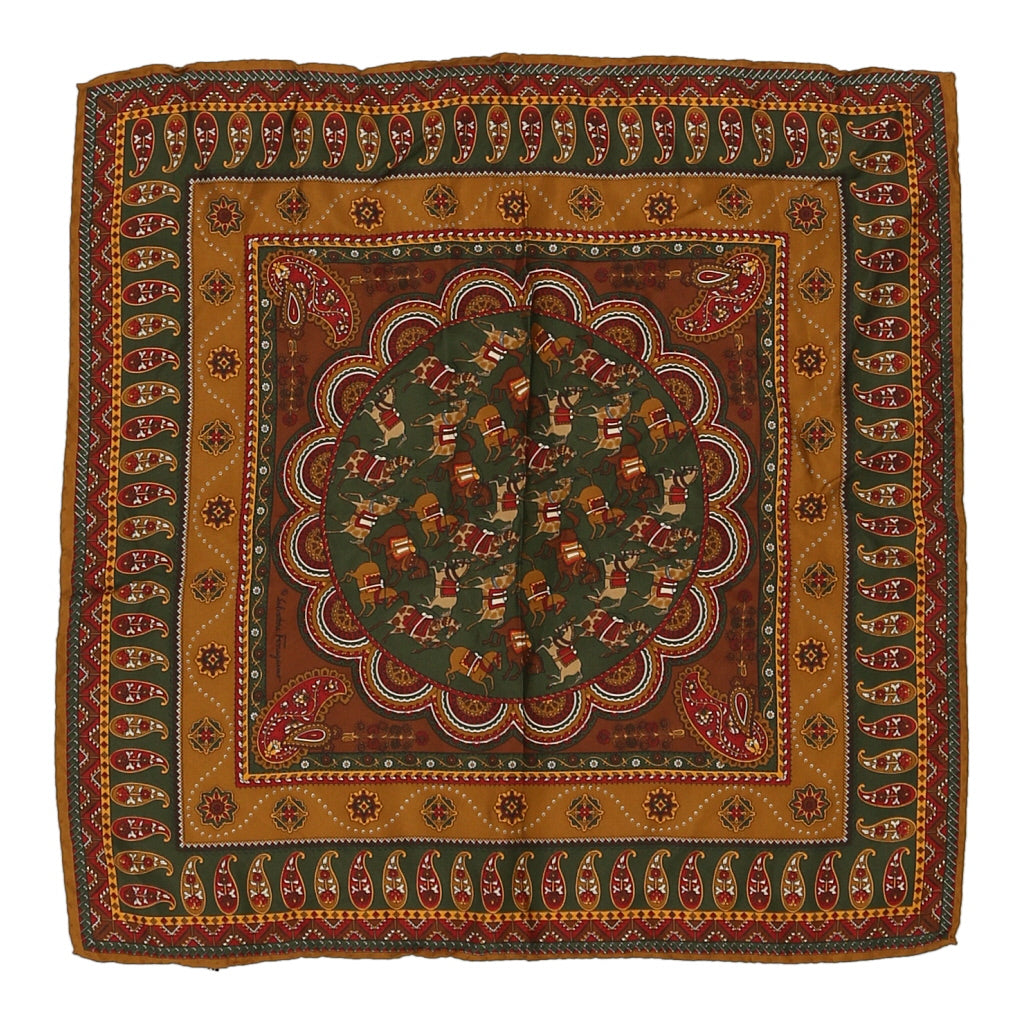 Buy Salvatore Ferragamo Handkerchief - No Size Multicoloured Silk | Size: no size Refurbished - $66.70 Salvatore Ferragamo Handkerchief - No Size Multicoloured Silk | Size: no size Refurbished - N/A (Preloved Designer is not a specific brand, it refurbished available on Cerqular