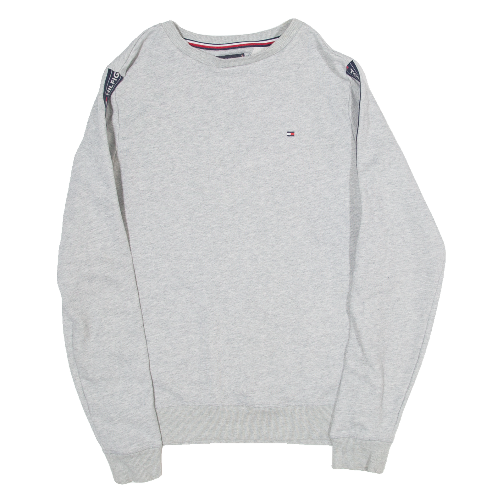 TOMMY HILFIGER Womens Sweatshirt Grey S Refurbished - N/A refurbished available on Cerqular