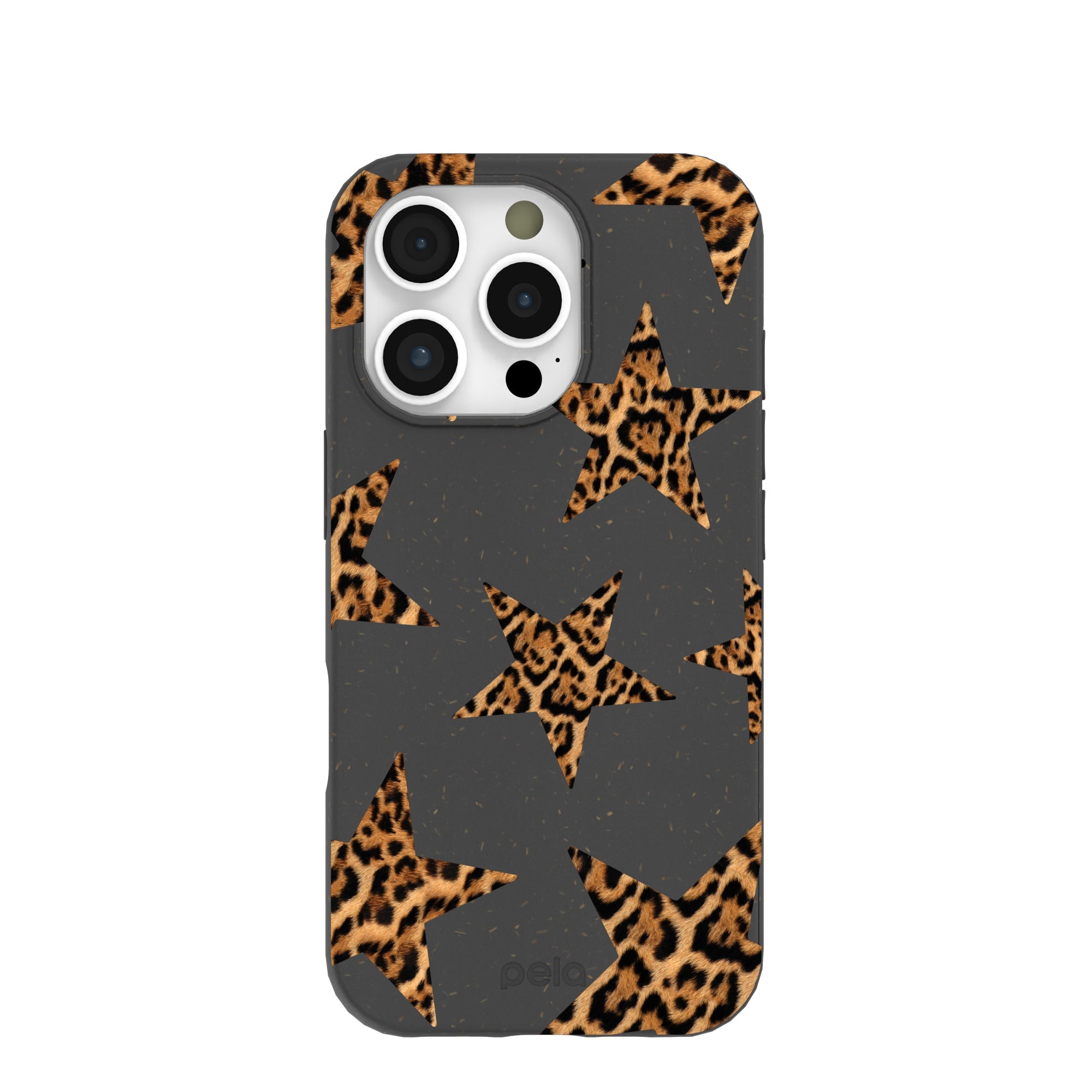 Black Jaguar Stars iPhone 16 Pro Case Refurbished - Pela Case refurbished available on Cerqular