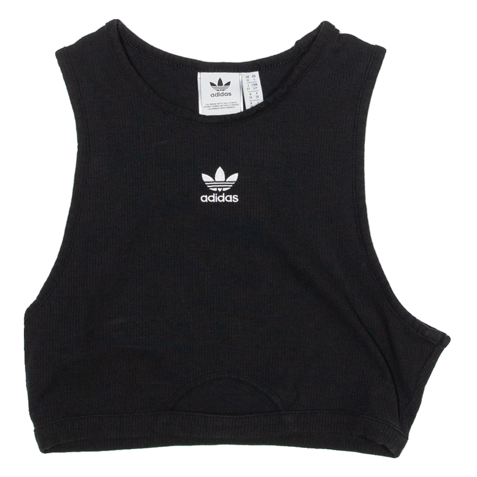 ADIDAS Womens Vest Black Sleeveless UK 10 Refurbished - N/A refurbished available on Cerqular
