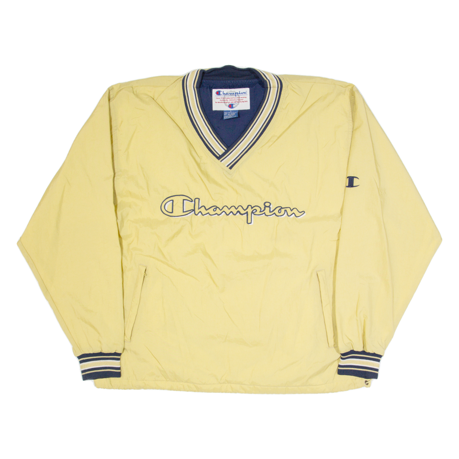 Buy CHAMPION Mens Pullover Jacket Yellow 90s L Refurbished - $50.69 CHAMPION Mens Pullover Jacket Yellow 90s L Refurbished - N/A refurbished available on Cerqular
