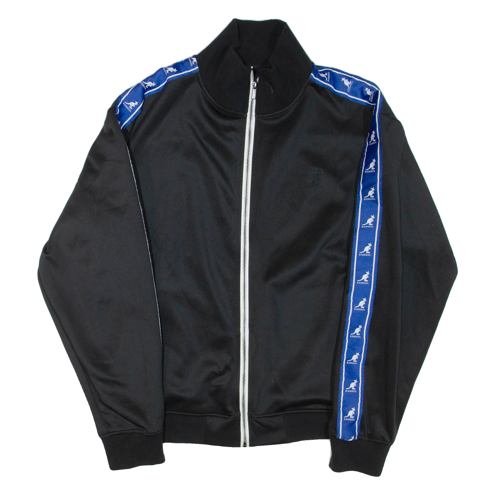 KANGOL Mens Track Jacket Black L Refurbished - N/A refurbished available on Cerqular